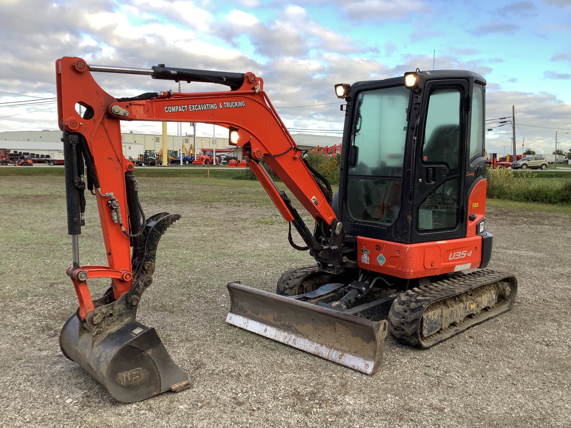 2020 Kubota U35-4R3A Mini Excavator