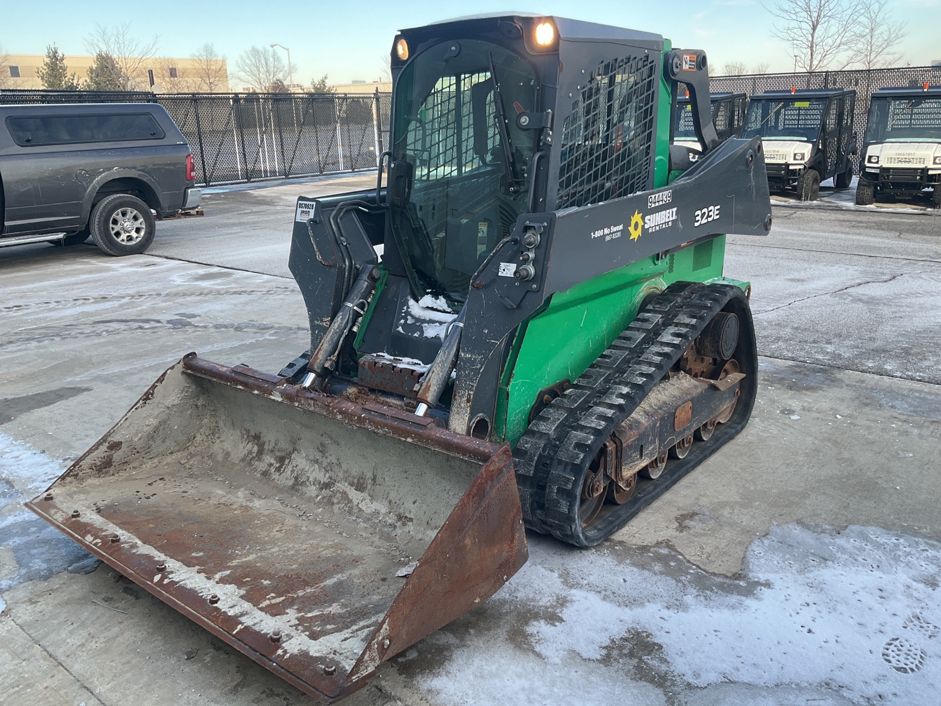 2017 John Deere 323E Compact Track Loader