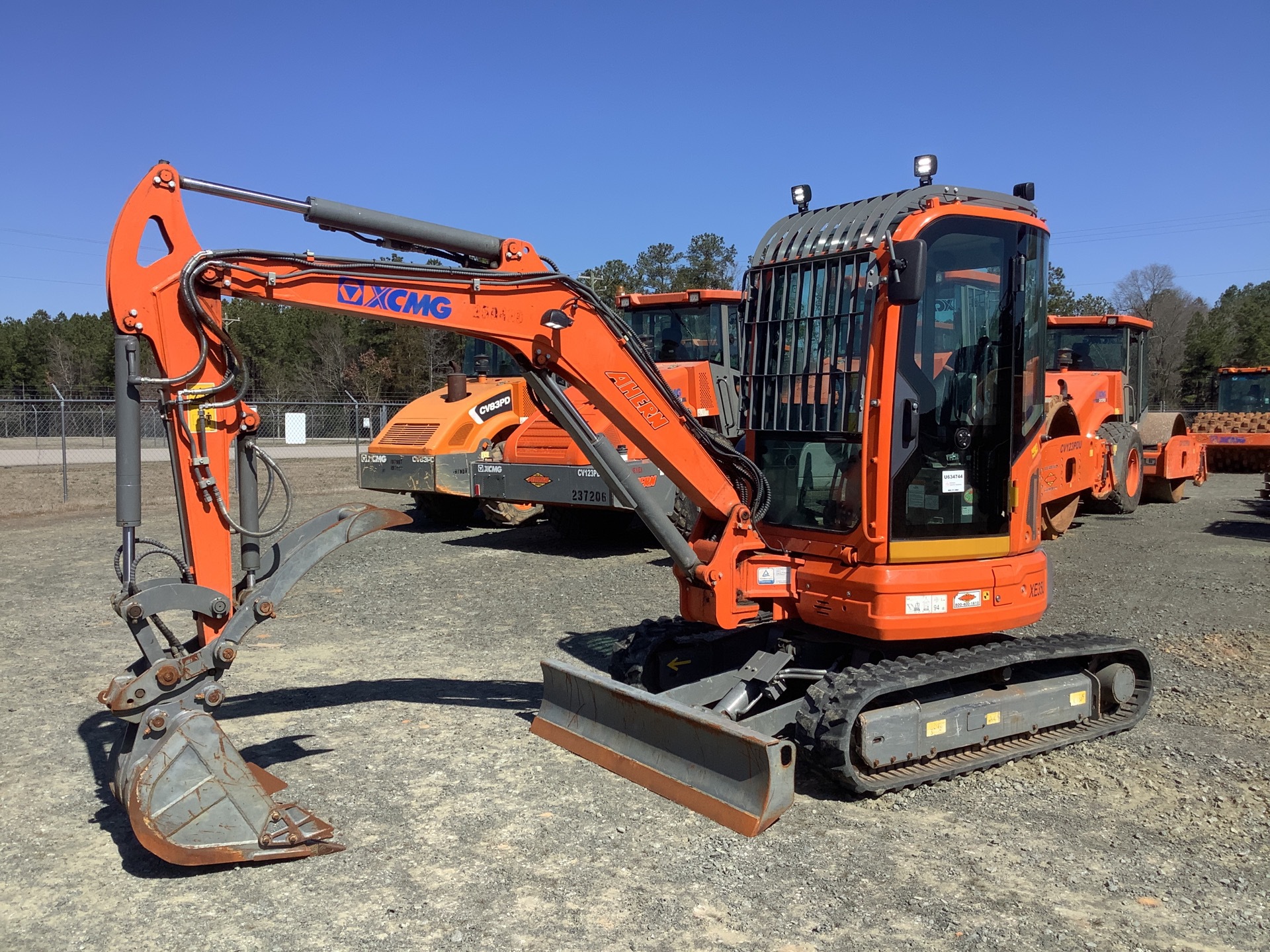 2020 XCMG XE35U Mini Excavator
