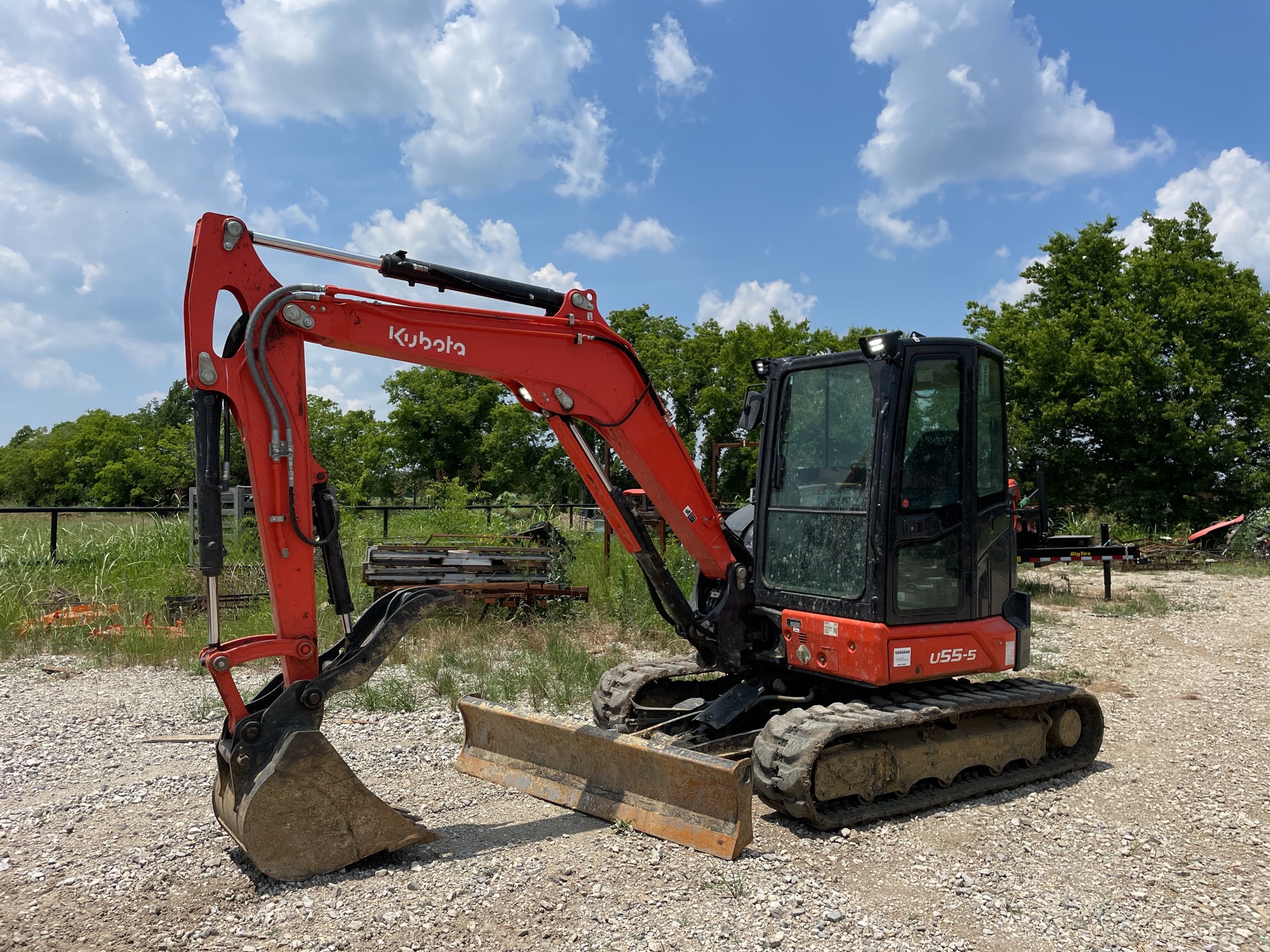 2021 Kubota U55-5R3AP Mini Excavator