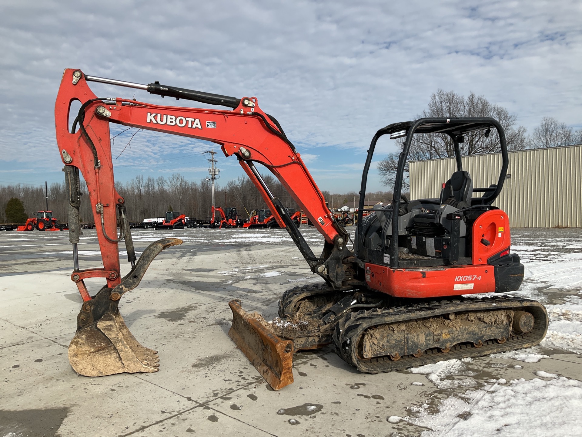 2020 Kubota KX057-4R1A Mini Excavator