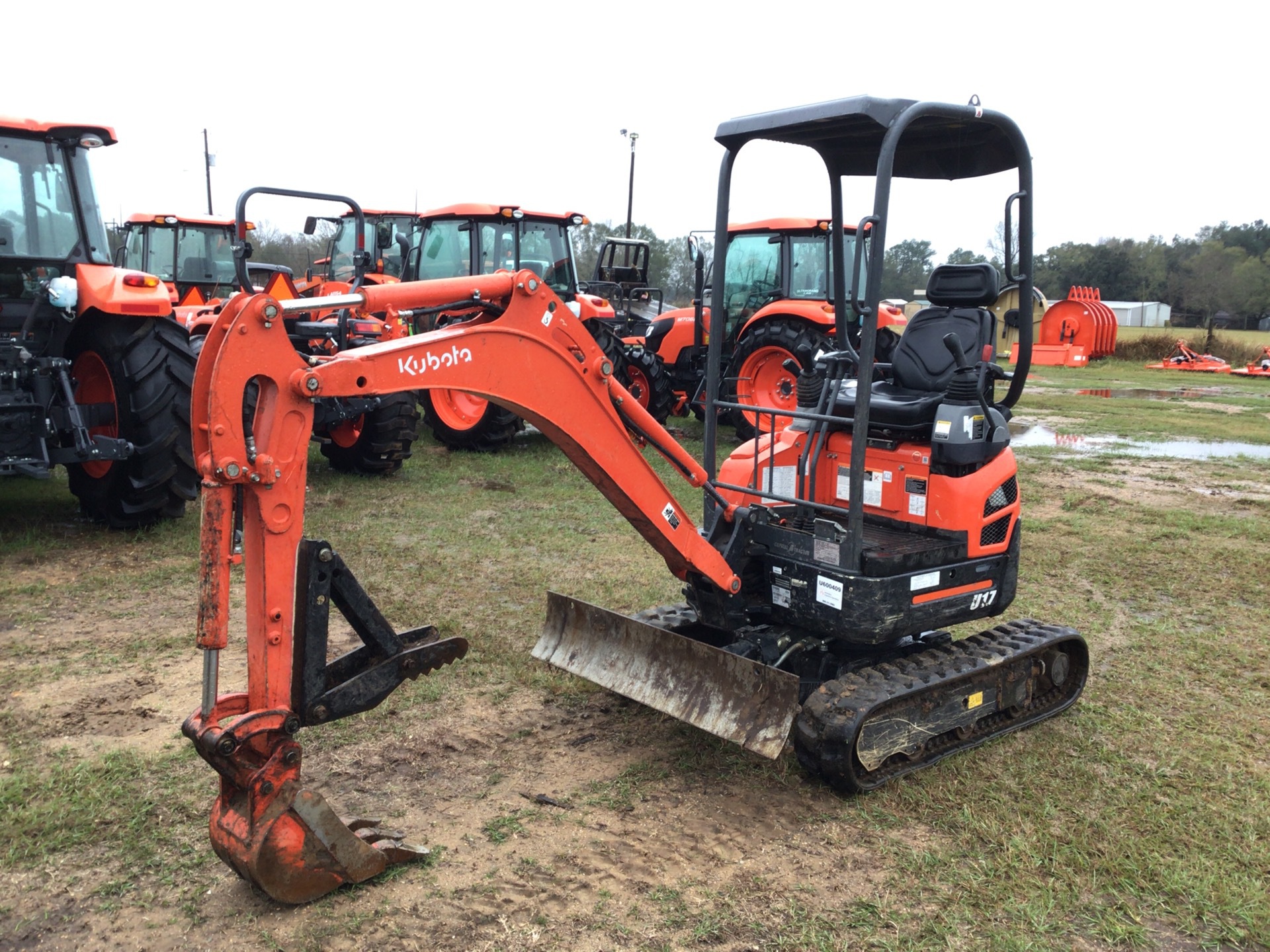 2021 Kubota U17VR1 Mini Excavator