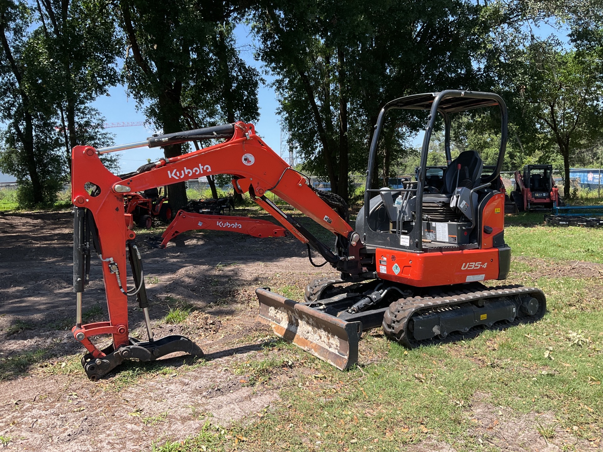 2020 Kubota U35-4R1A Mini Excavator