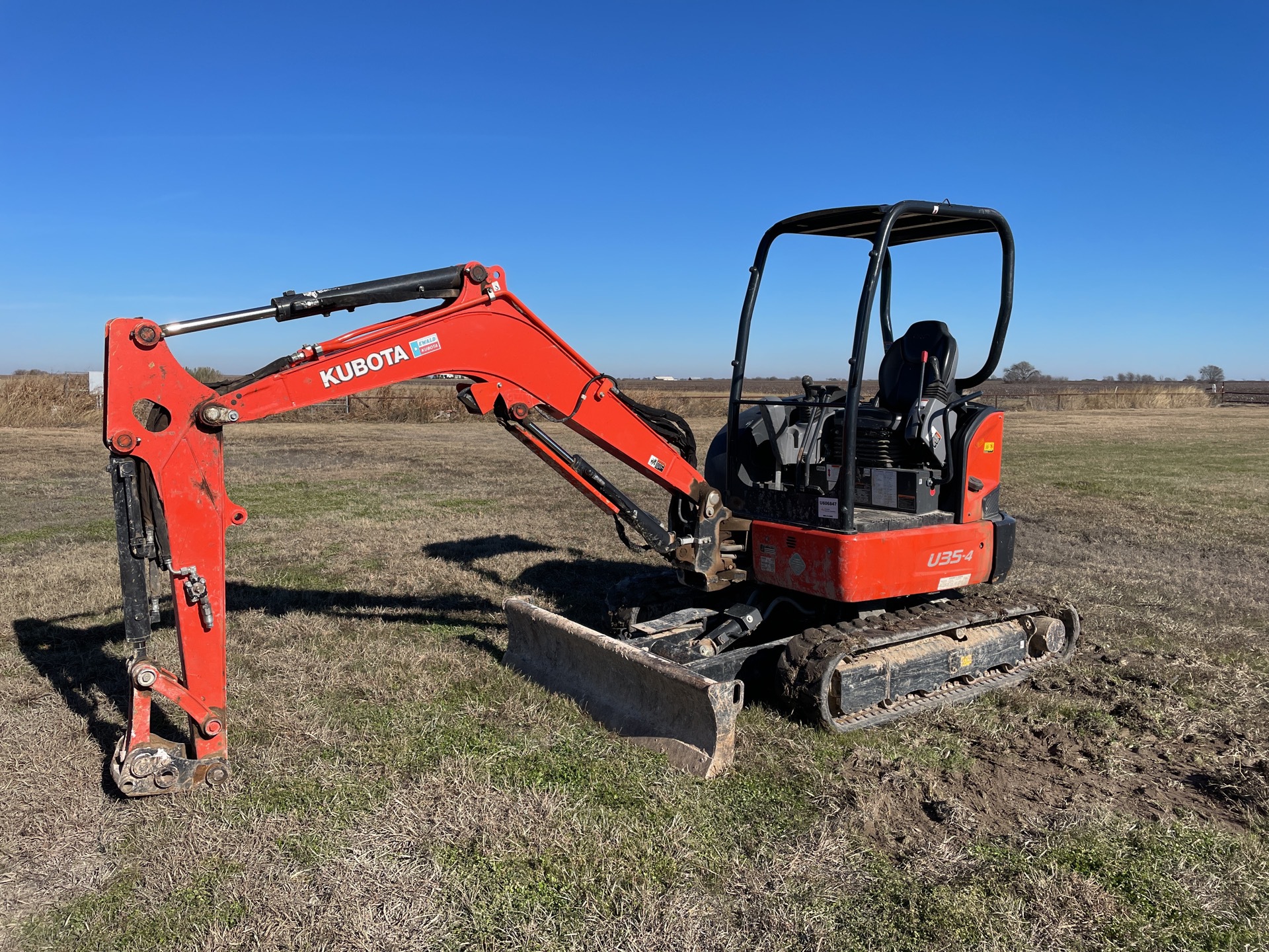 2020 Kubota U35-4R1A Mini Excavator