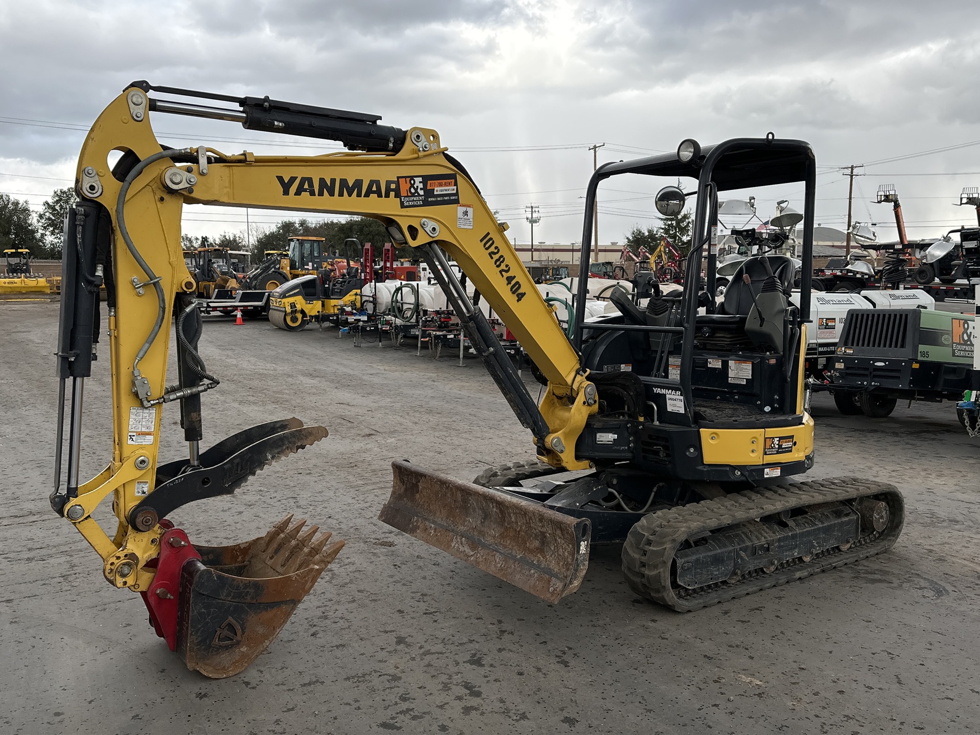 2019 Yanmar ViO35-6A Mini Excavator