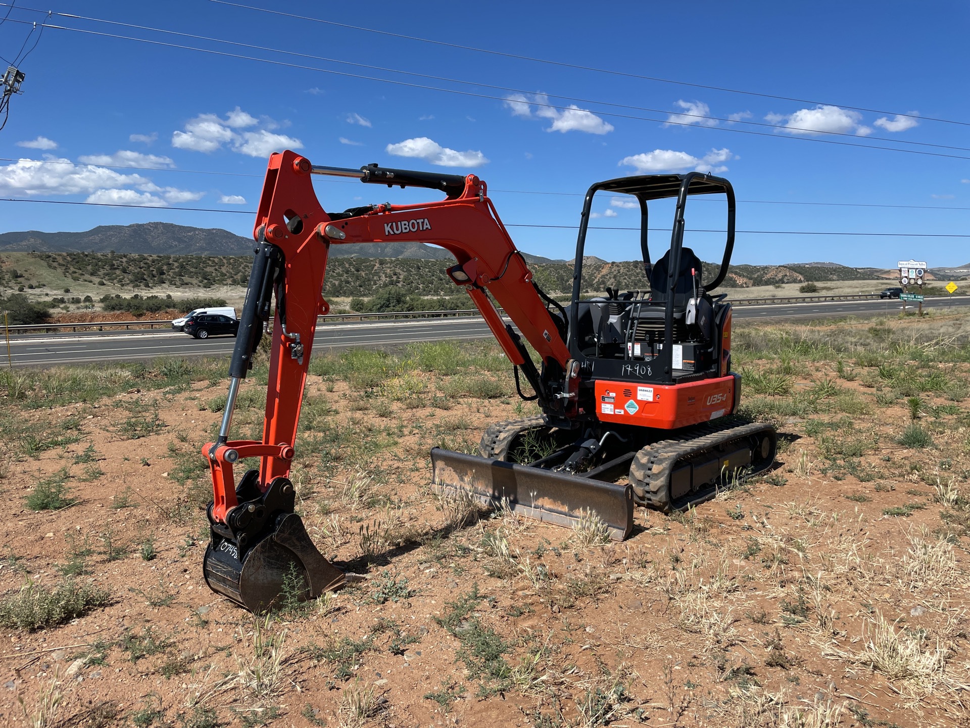 2020 Kubota U35-4R1 Tracked Excavator