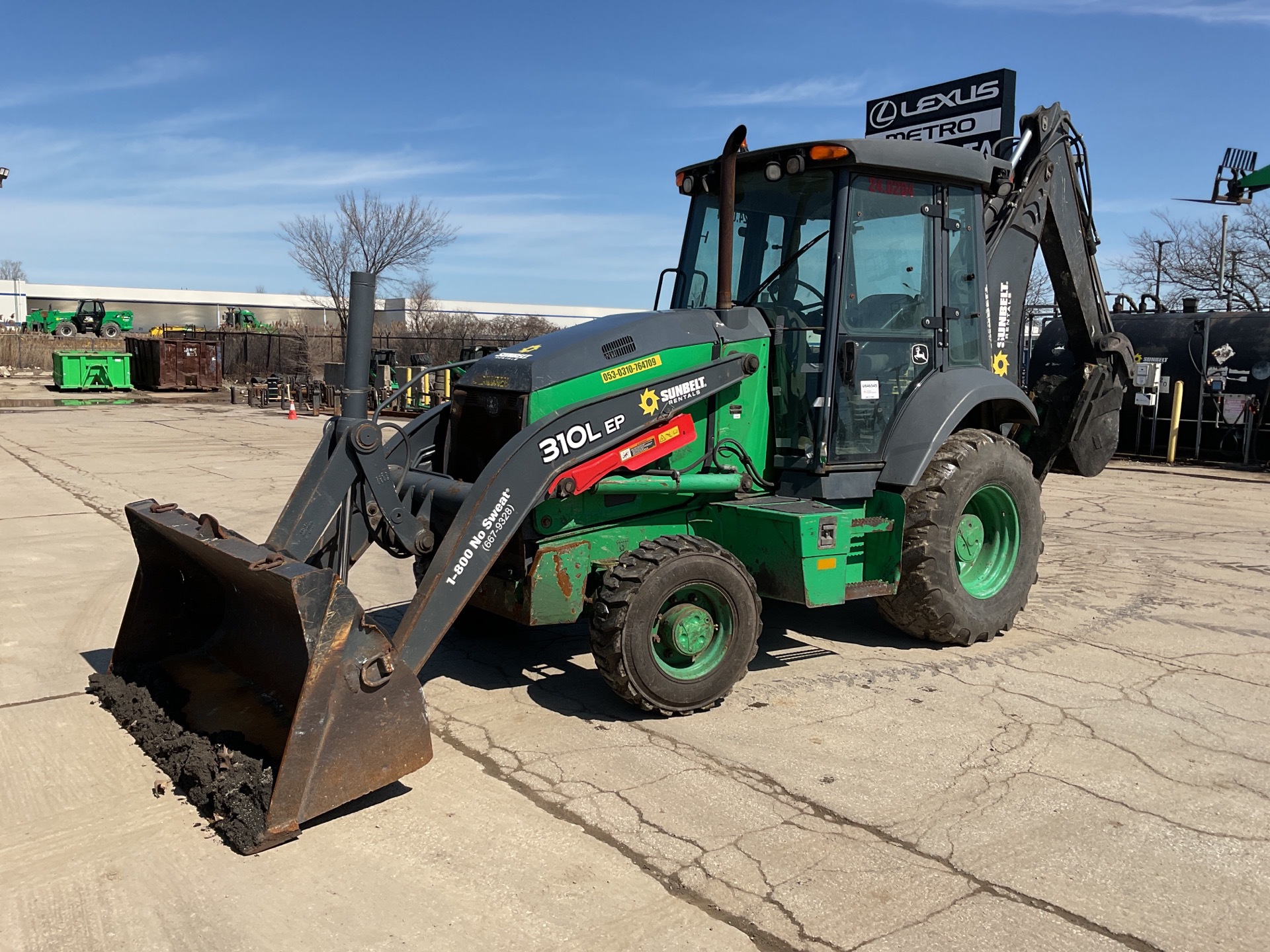 2015 John Deere 310L EP 4x4 Backhoe Loader