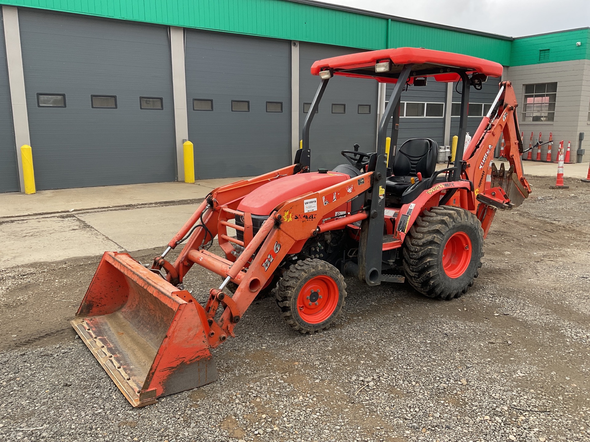 2014 Kubota B26 4x4 Backhoe Loader