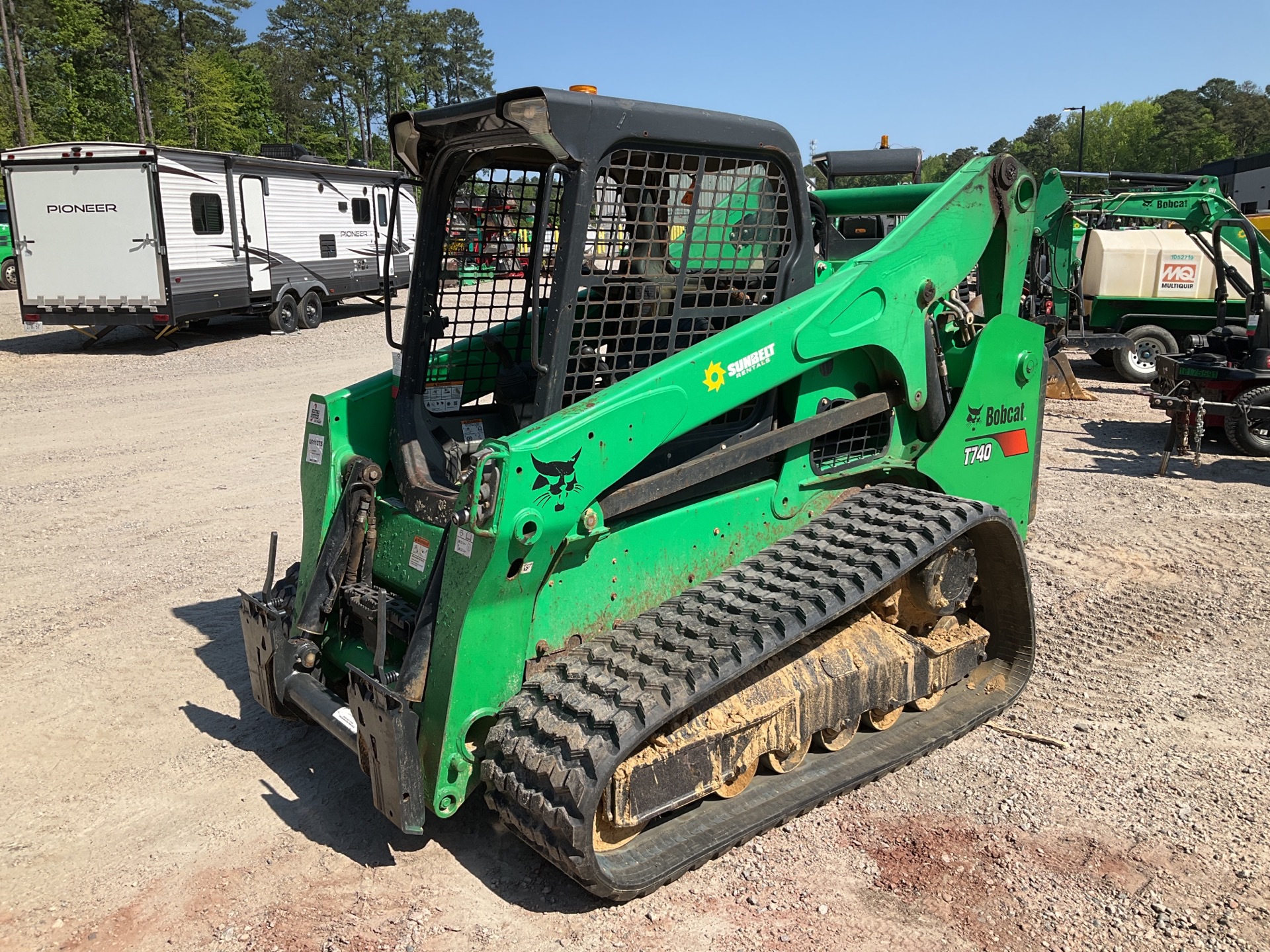 2017 Bobcat T740 Compact Track Loader