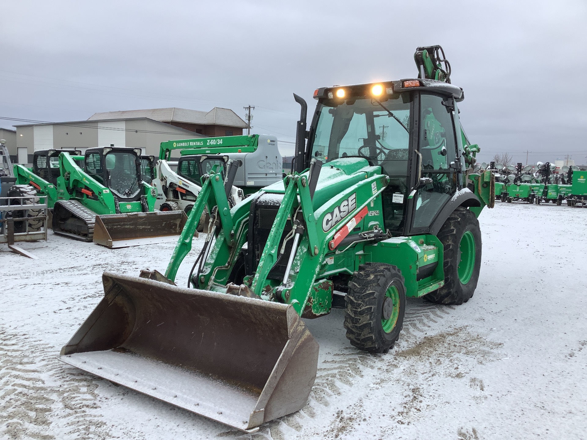 2015 Case 580N 4x4 Backhoe Loader