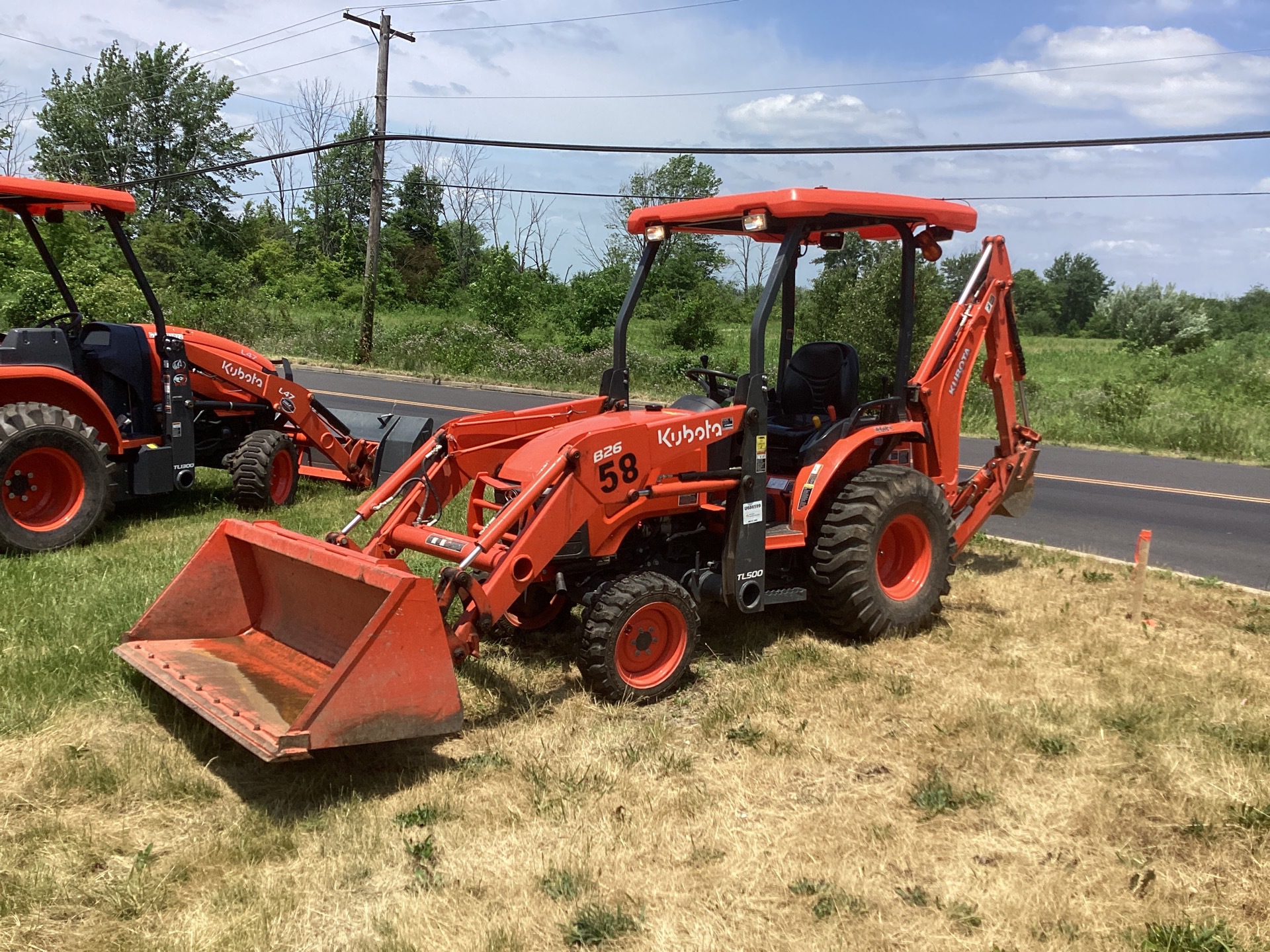 2021 Kubota B26 4x4 Backhoe Loader