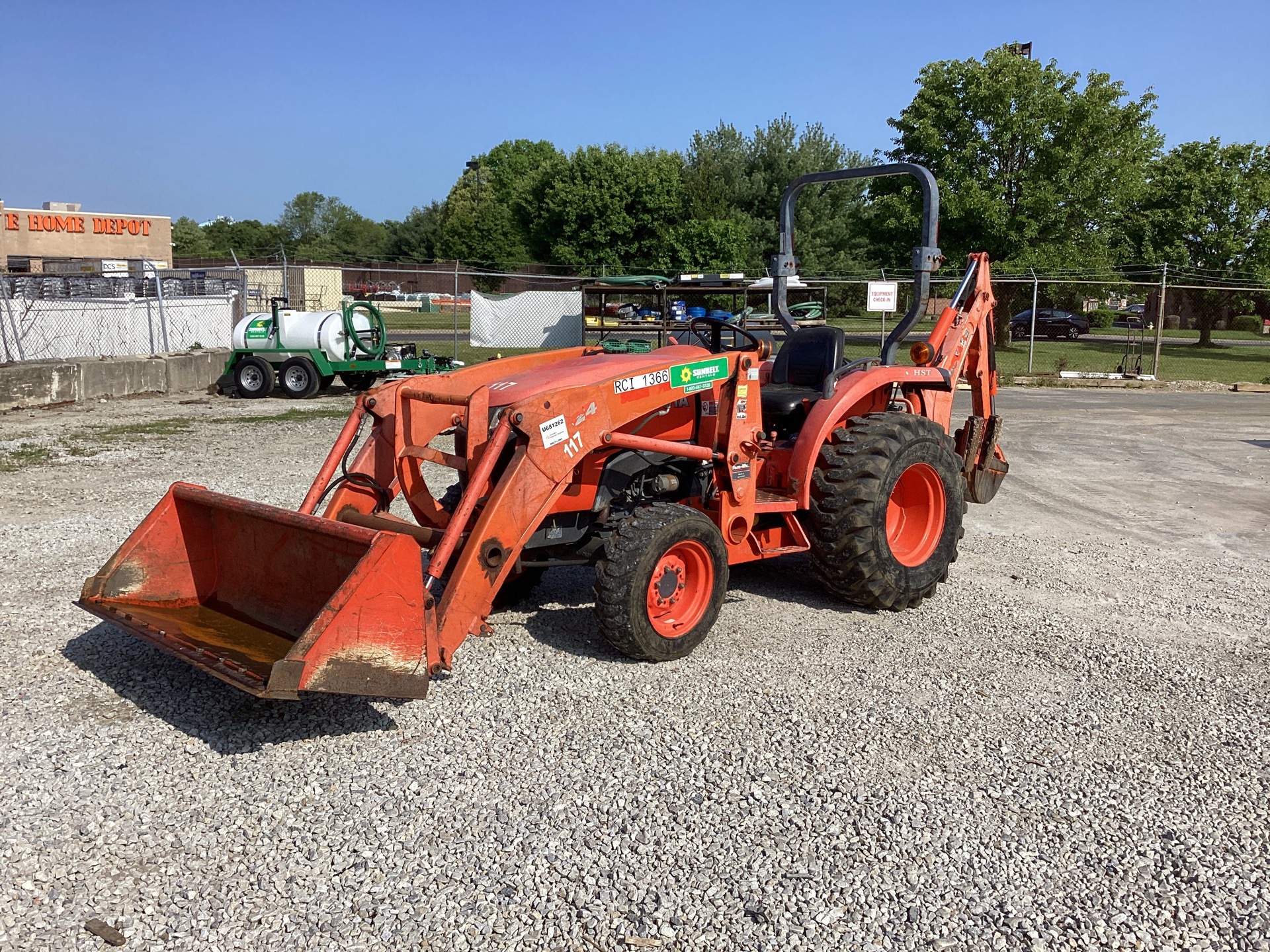 2013 Kubota L3800 4x4 Backhoe Loader