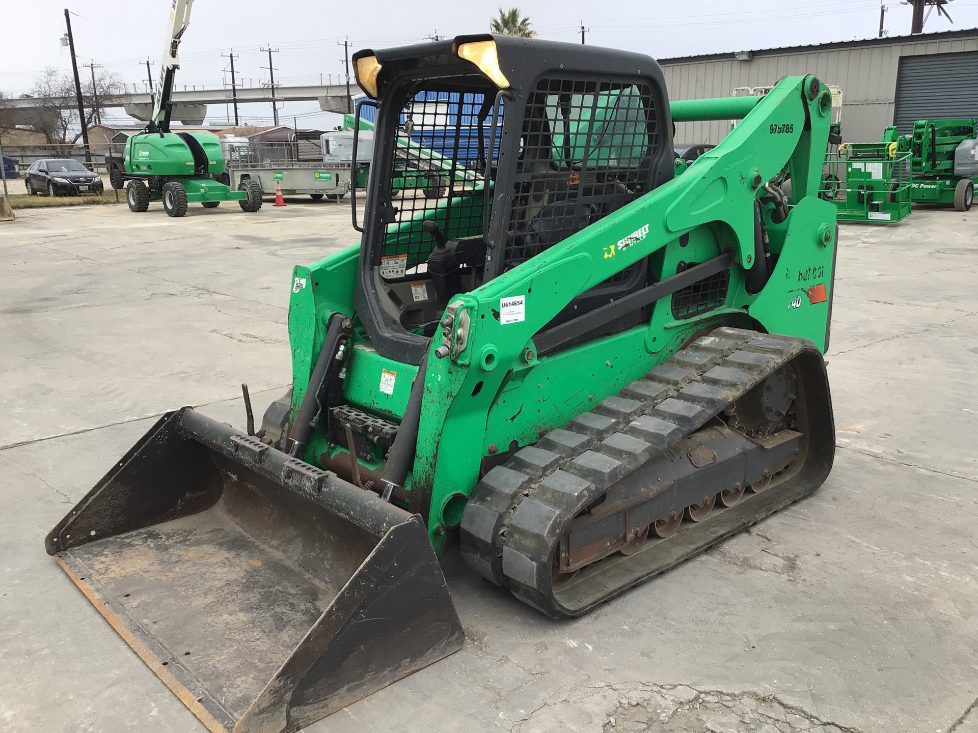 2017 Bobcat T740 Compact Track Loader
