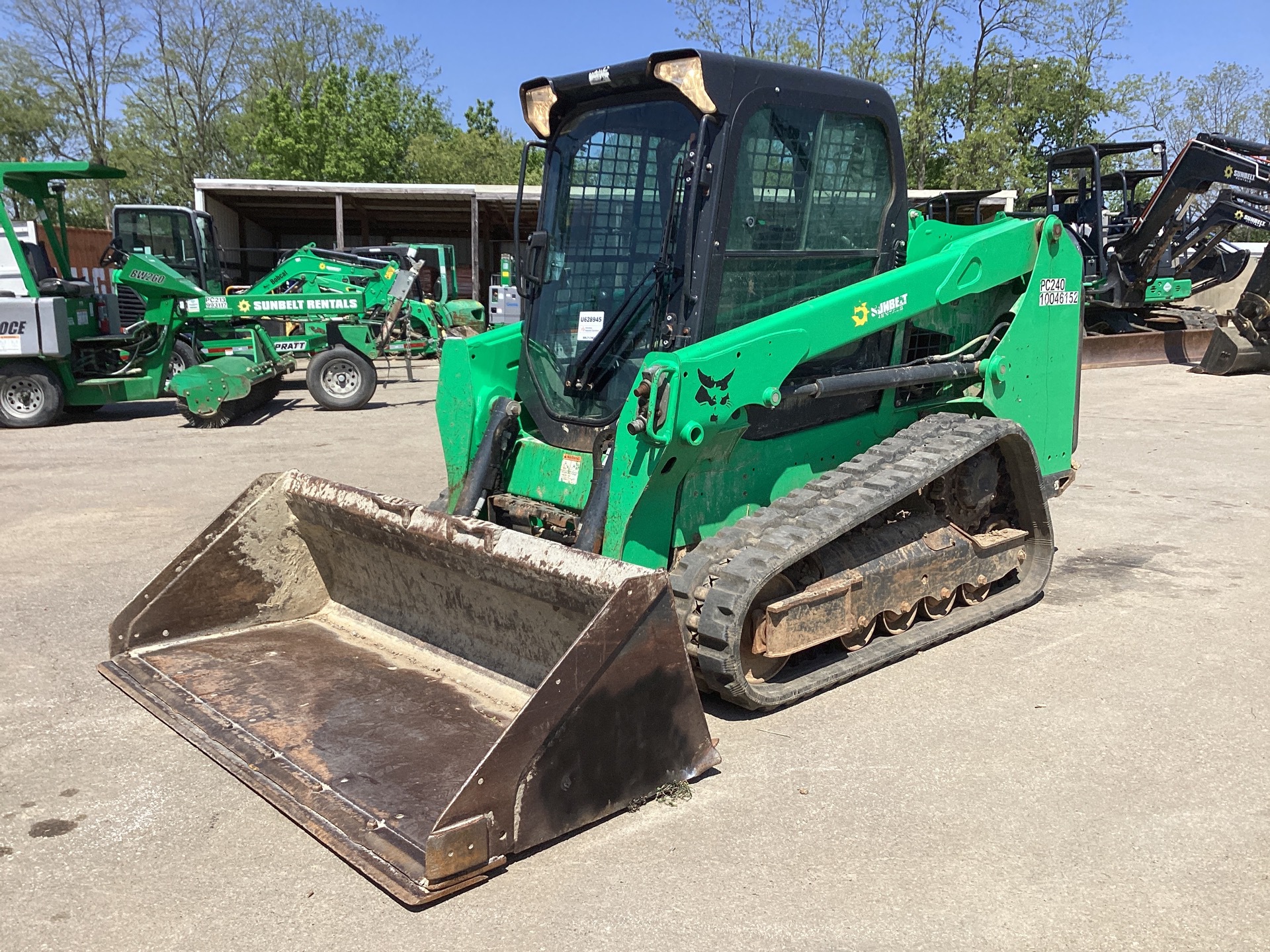 2018 Bobcat T550 Compact Track Loader