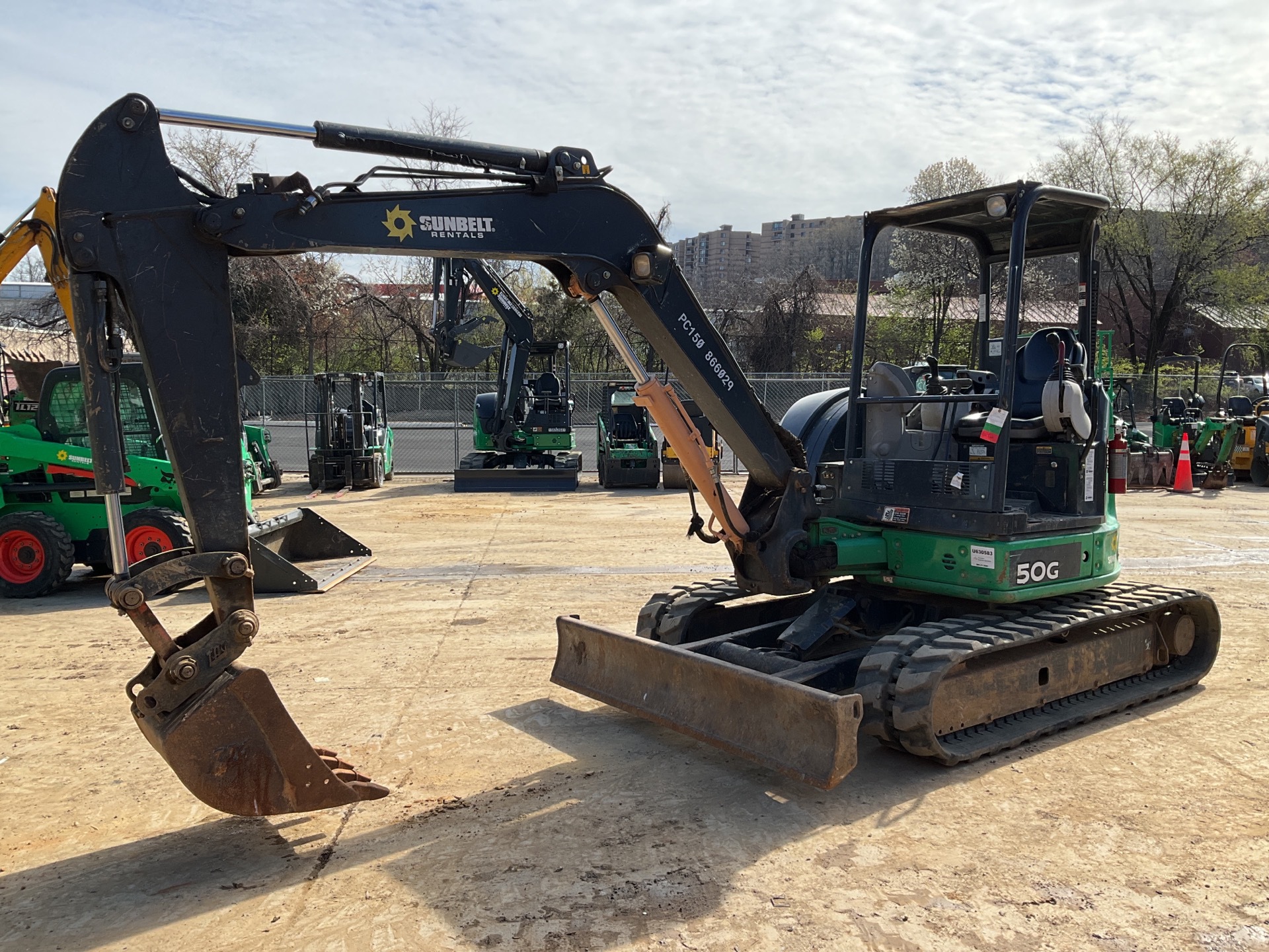2016 John Deere 50G Mini Excavator