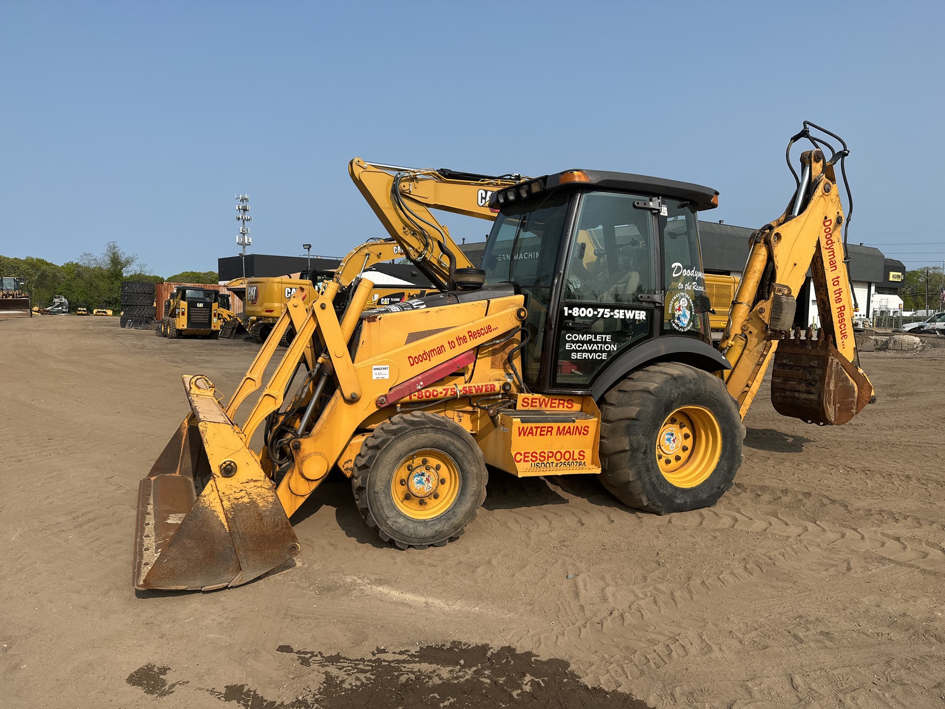 Case 590 Super M 4x4 Backhoe Loader