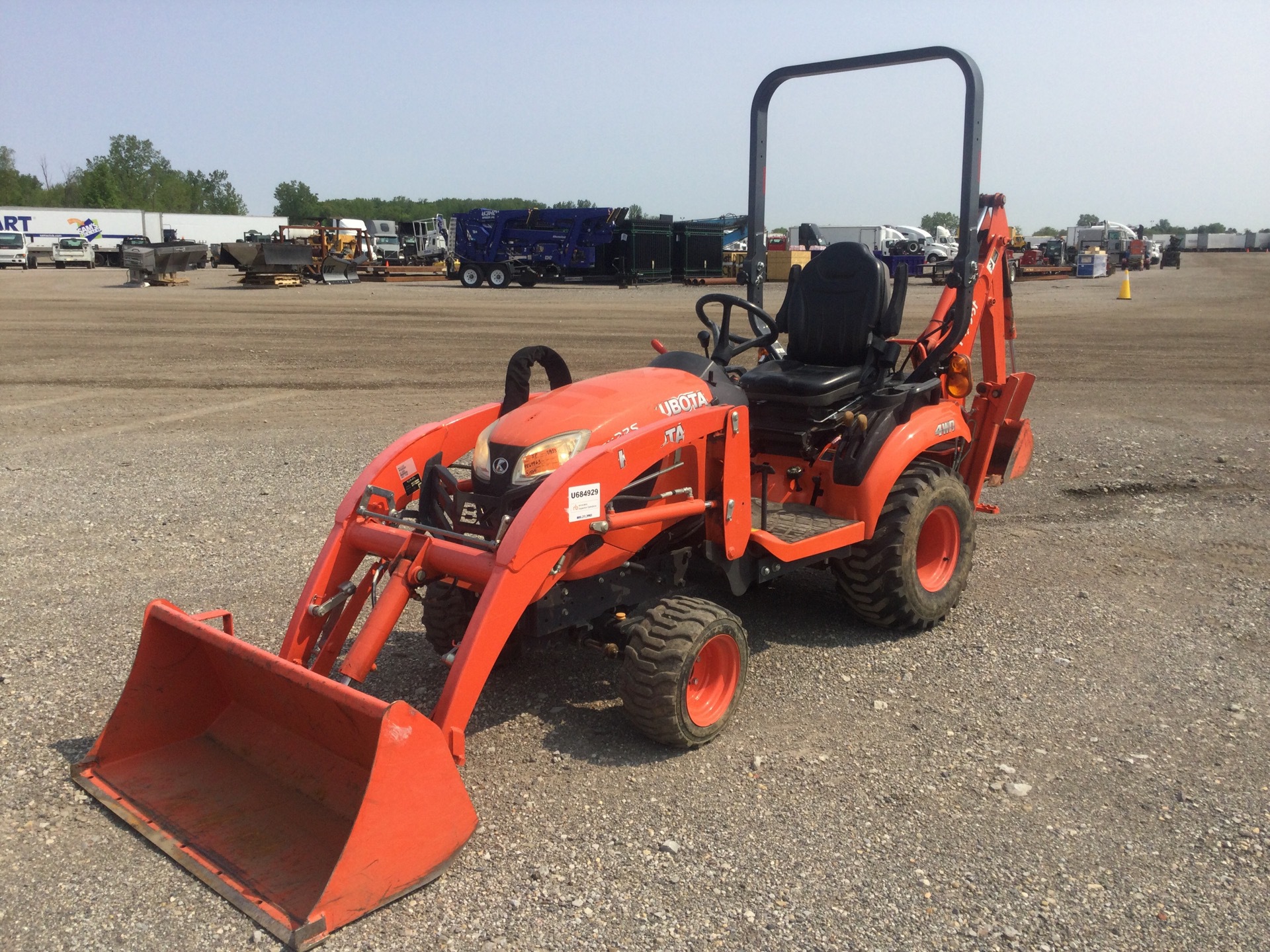 2019 Kubota BX23S 4x4 Backhoe Loader
