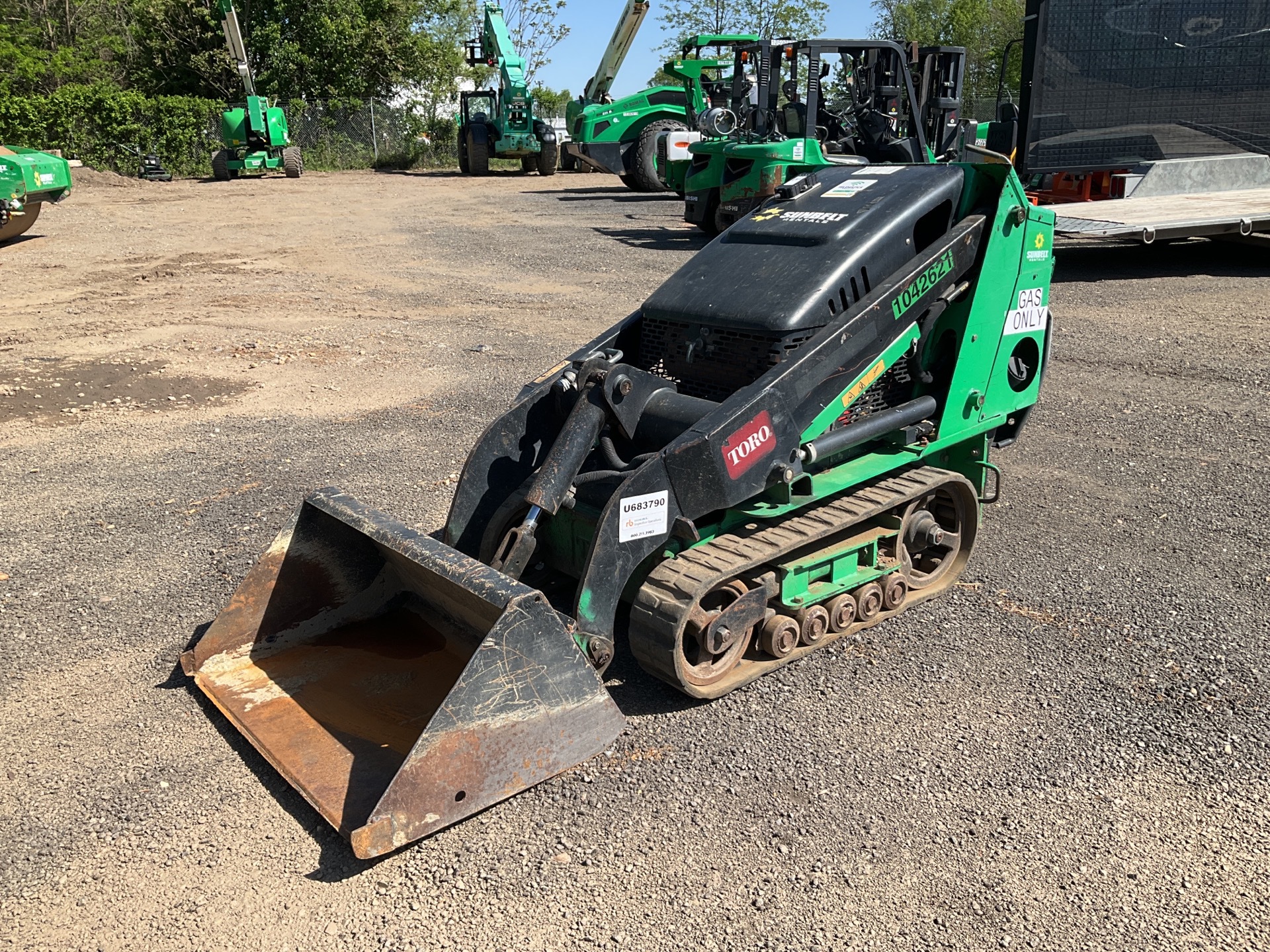 2017 Toro 22321 Mini Compact Track Loader