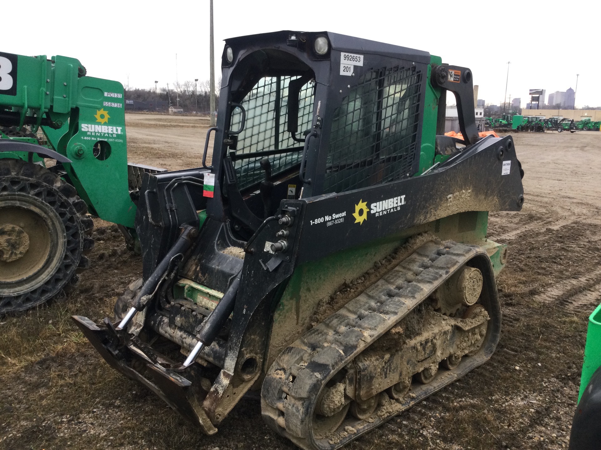 2017 John Deere 323E Compact Track Loader
