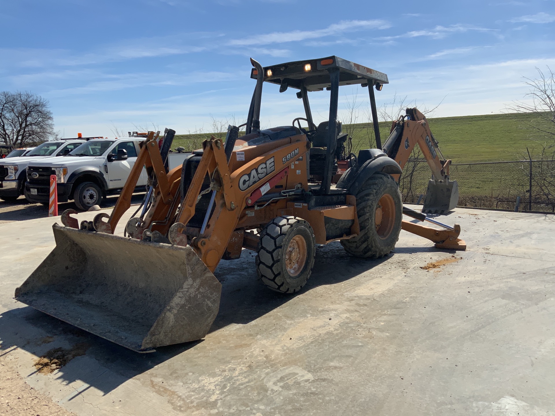 2014 Case 580N 4x2 Backhoe Loader