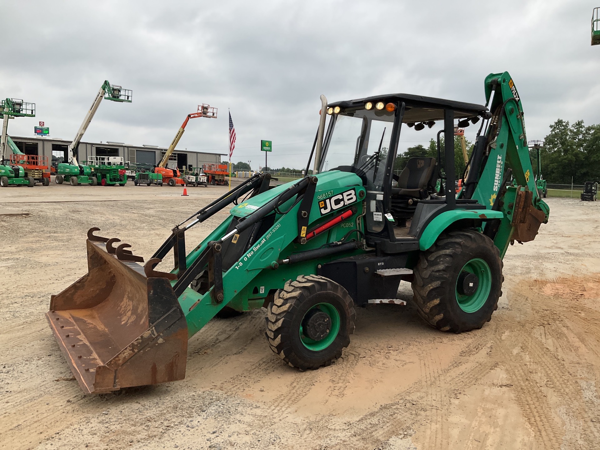 2017 JCB 3CX 4x4 Backhoe Loader