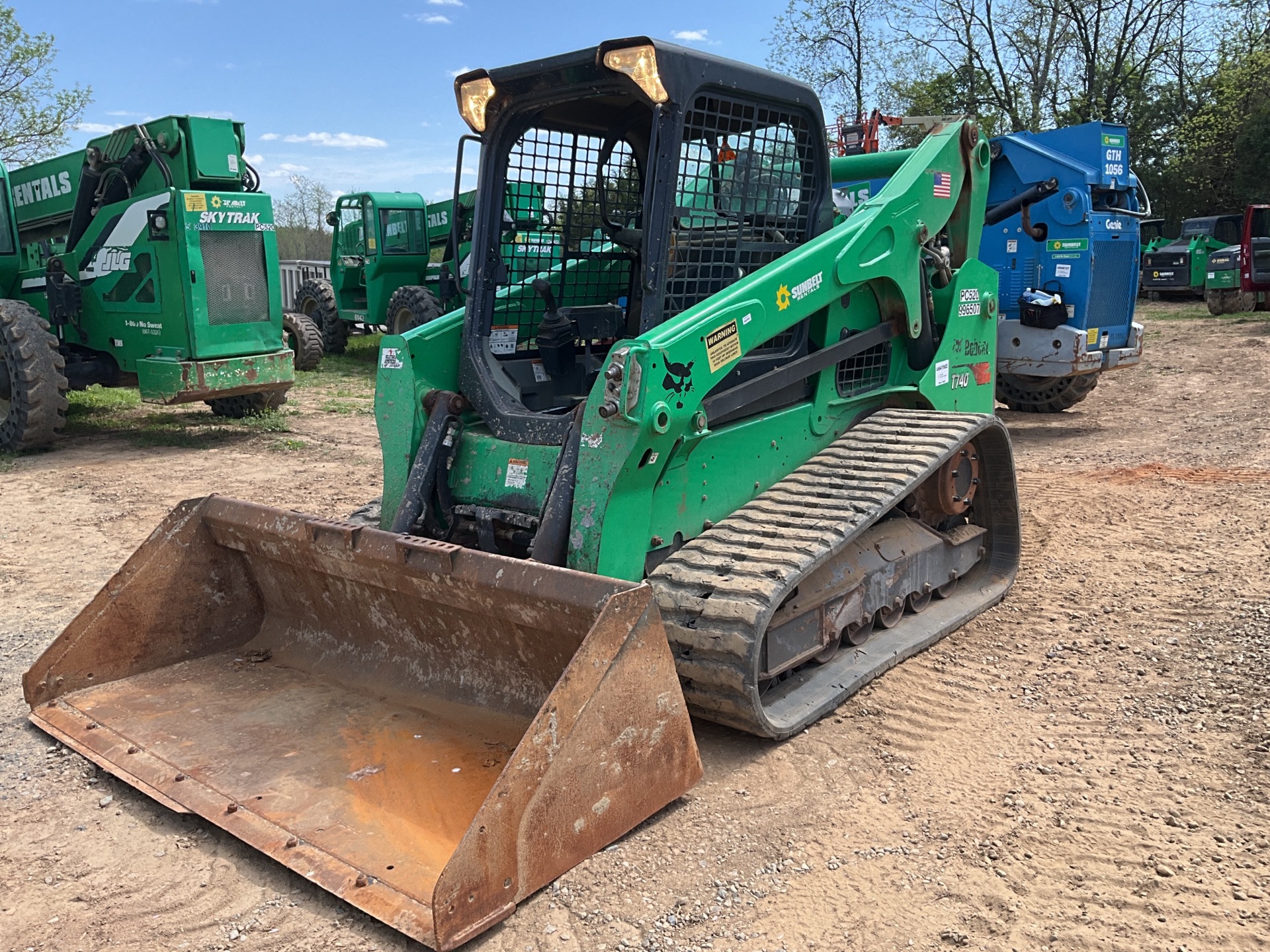 2017 Bobcat T740 Compact Track Loader