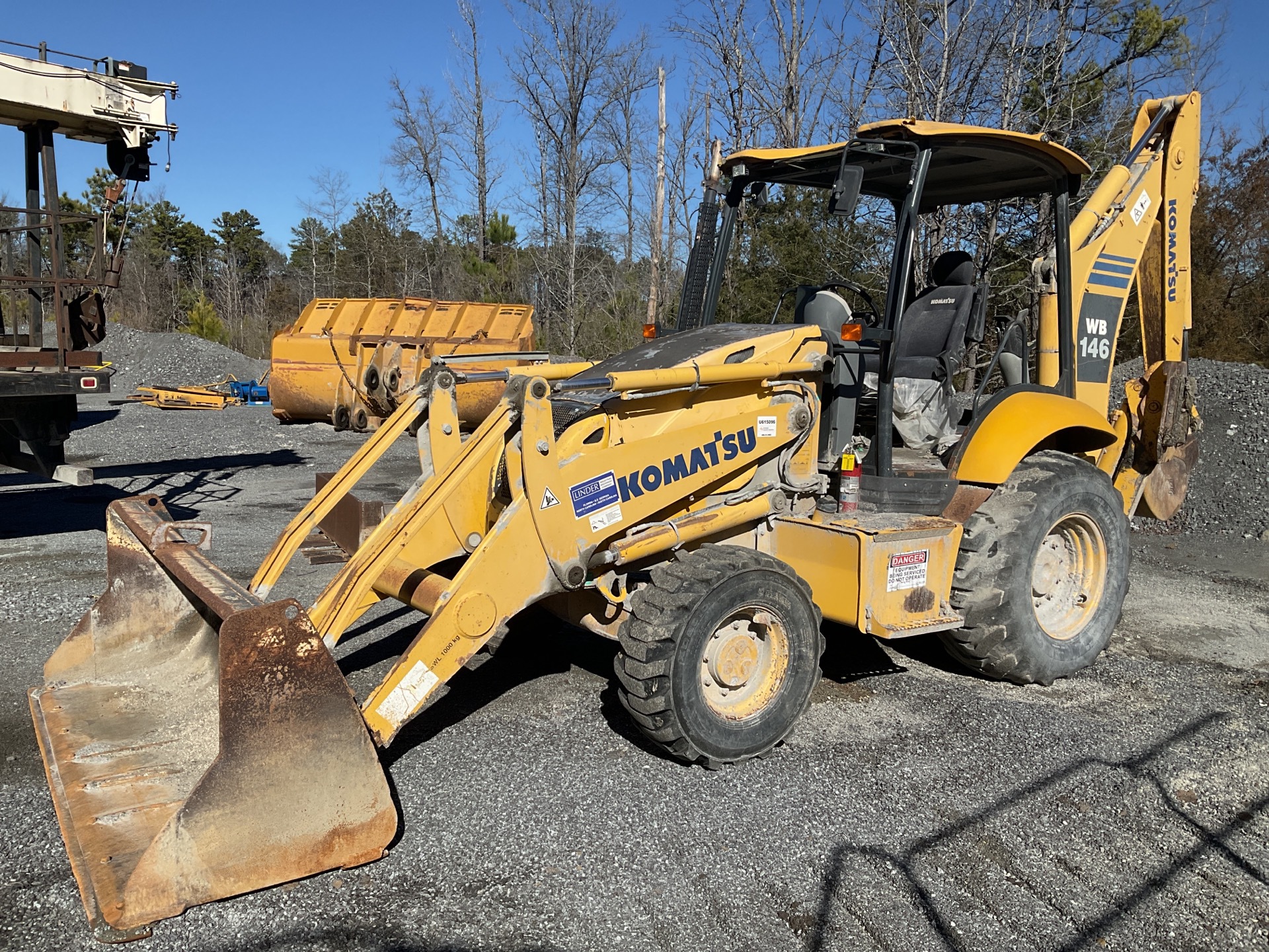 2010 Komatsu WB146-5 4x4 Backhoe Loader