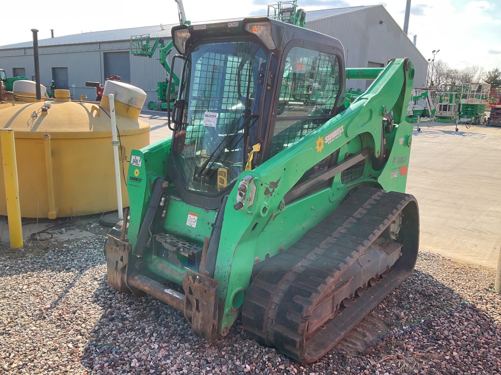2017 Bobcat T740 Compact Track Loader
