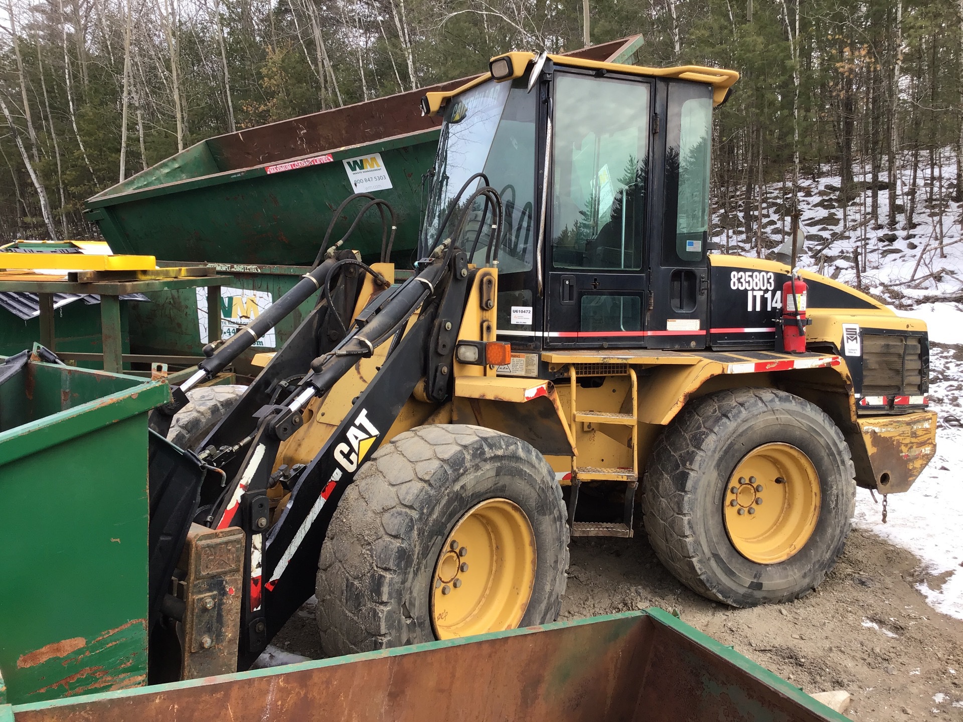2001 Cat IT14G Wheel Loader