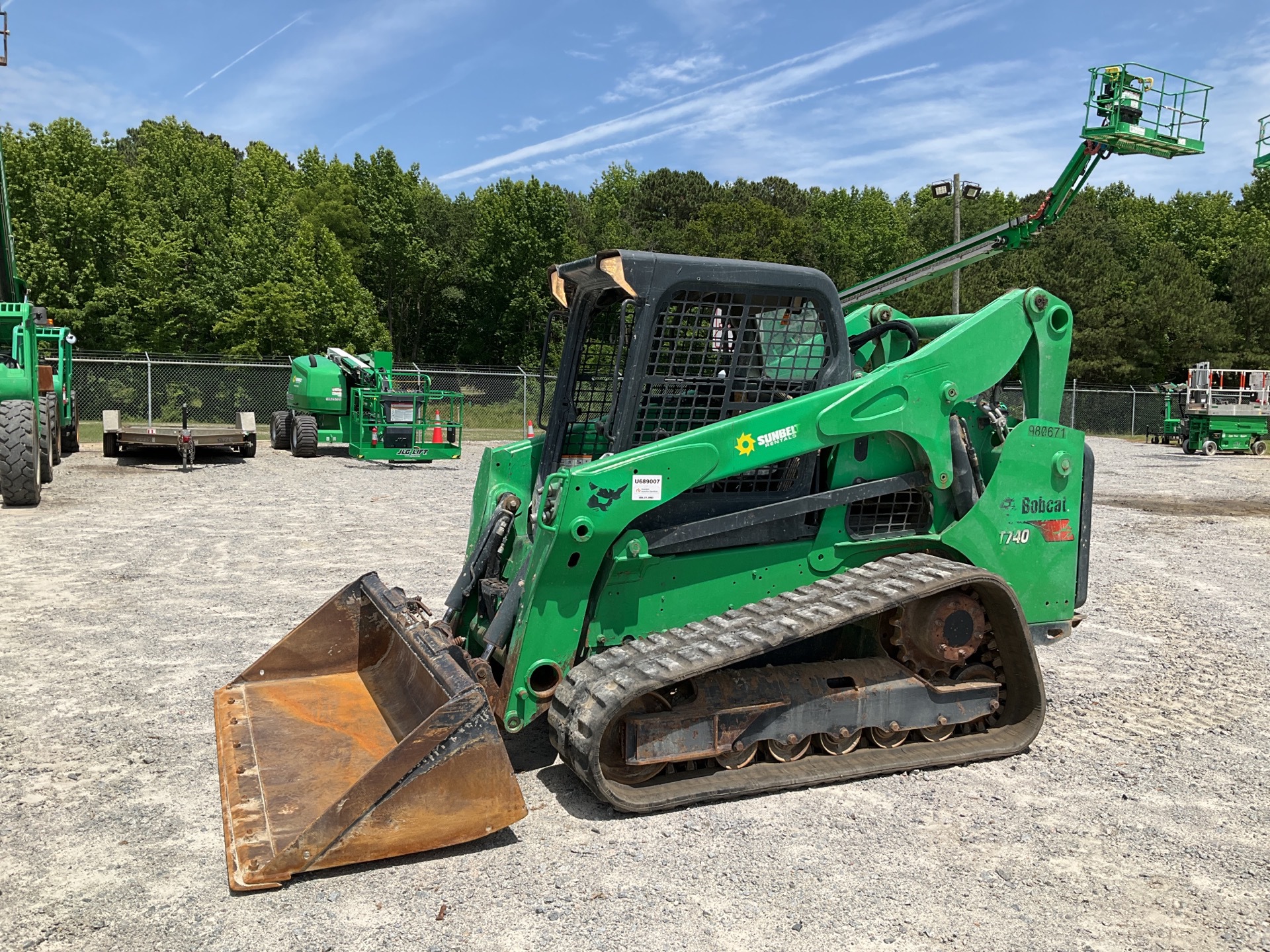 2017 Bobcat T740 Compact Track Loader