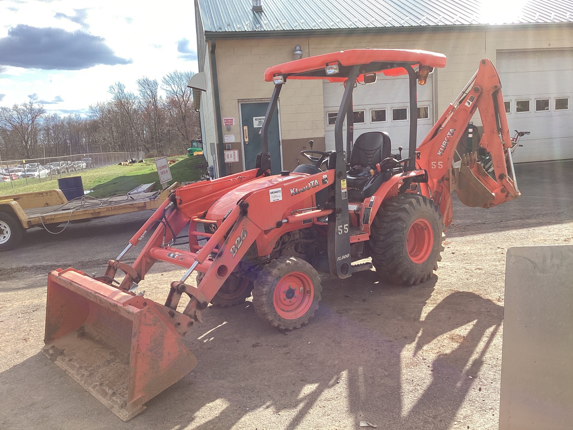 2020 Kubota B26 4x4 Backhoe Loader