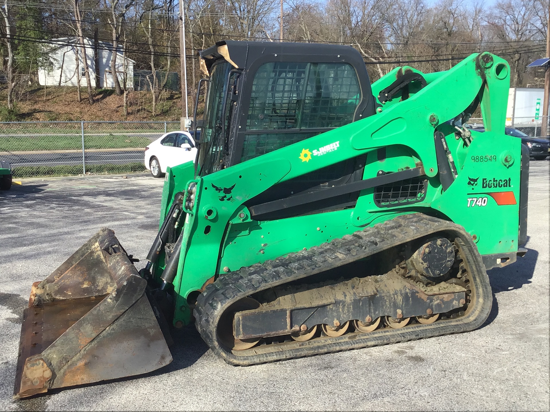 2017 Bobcat T740 Compact Track Loader