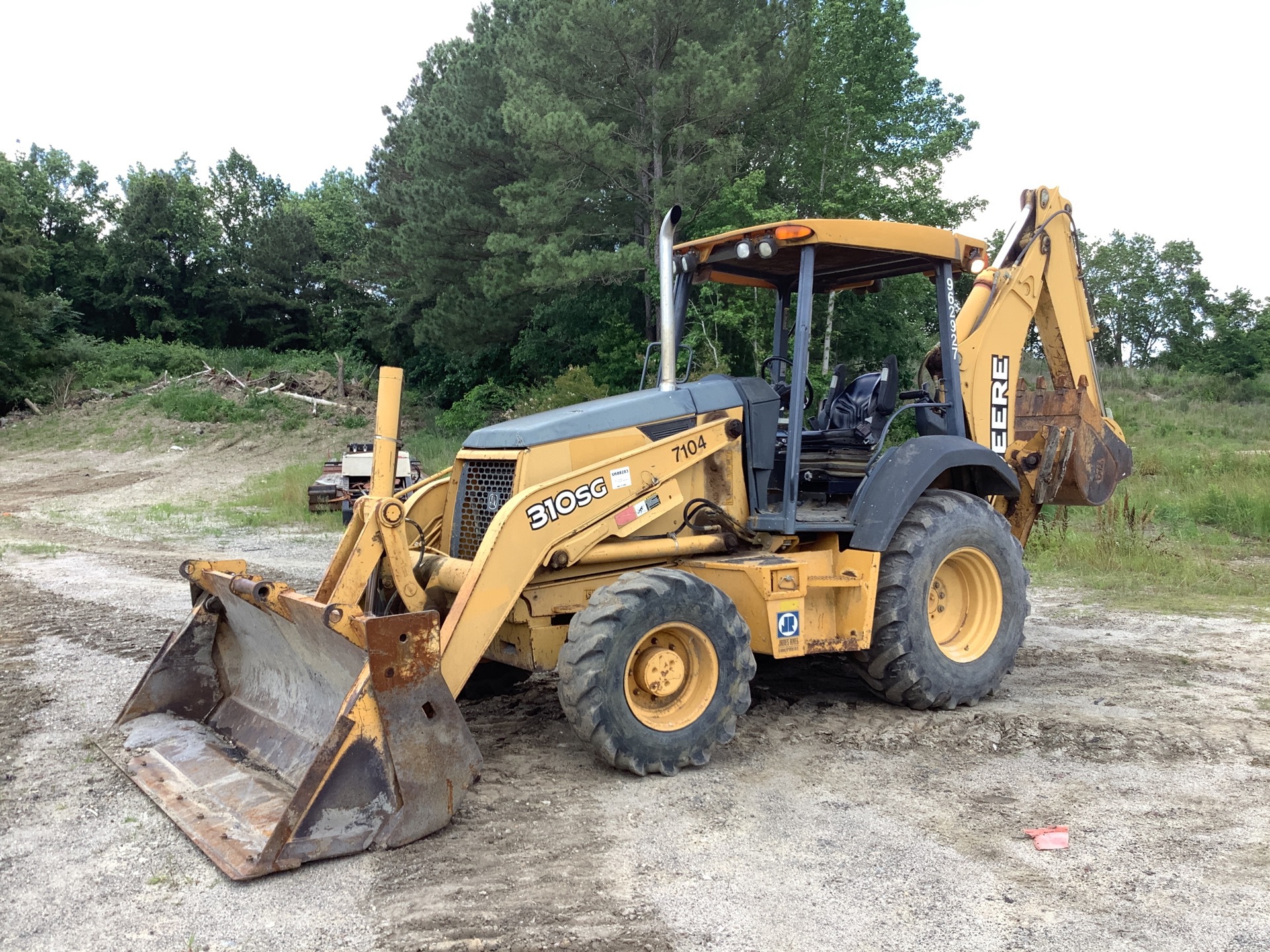 2007 John Deere 310SG 4x4 Backhoe Loader