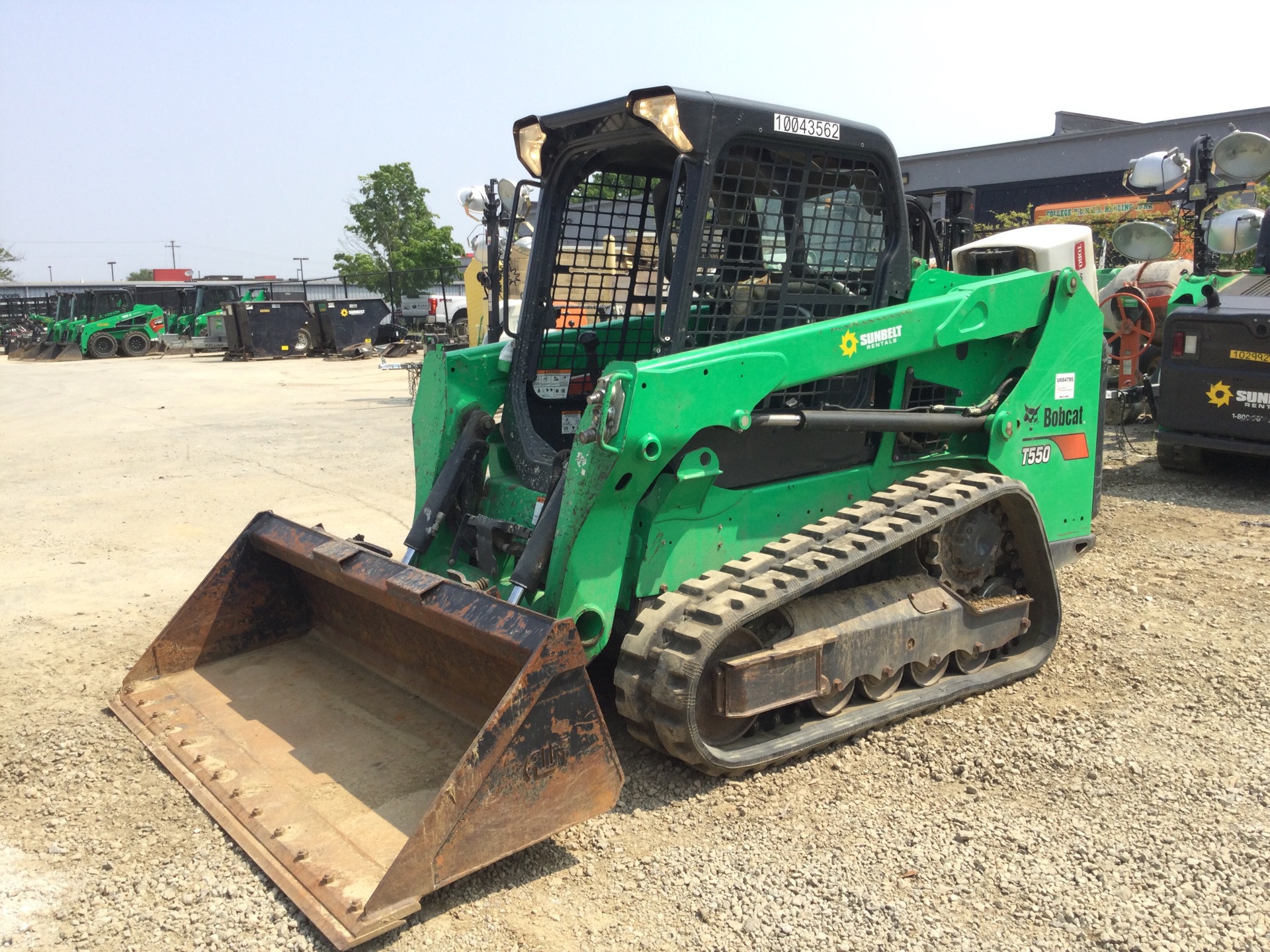 2018 Bobcat T550 Compact Track Loader