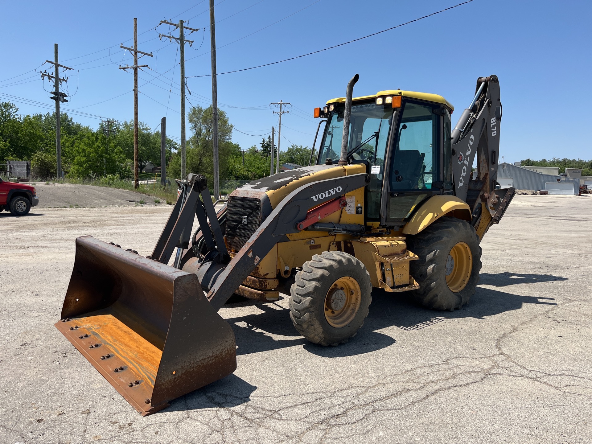 2004 Volvo BL70 4x4 Backhoe Loader