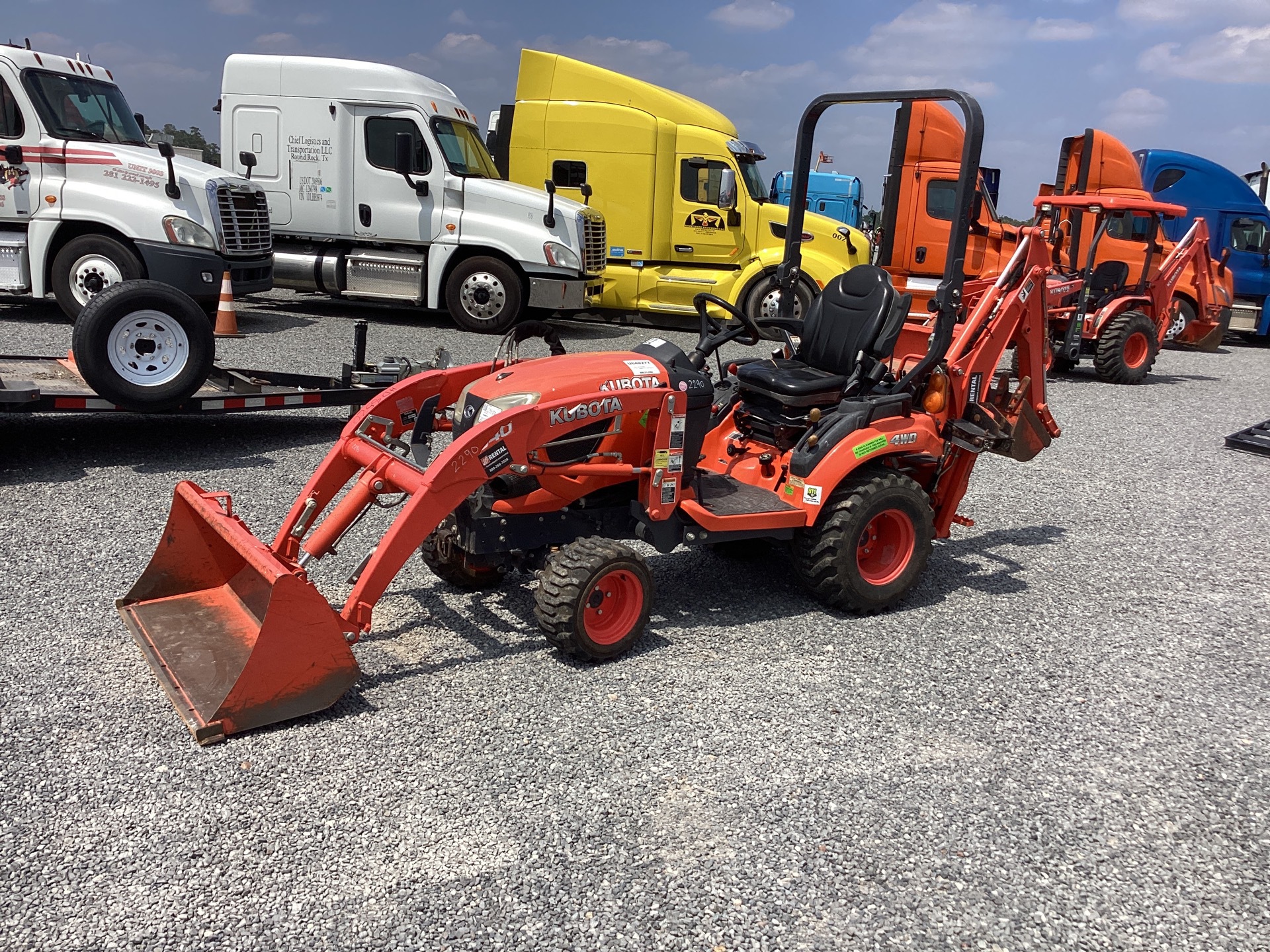 2019 Kubota BX23S 4x4 Backhoe Loader