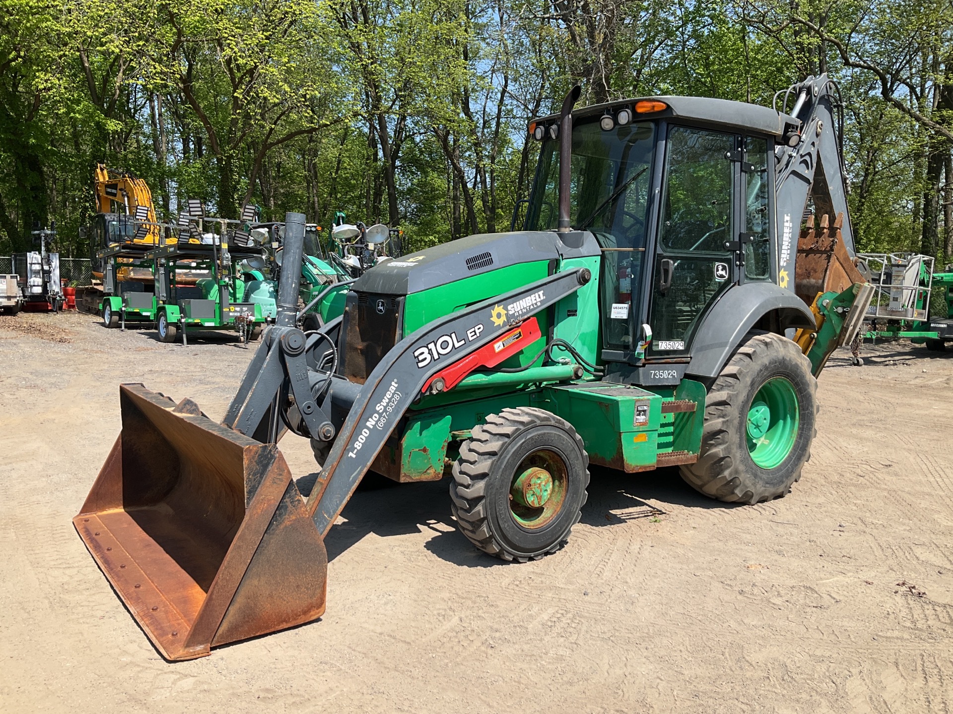 2015 John Deere 310L EP 4x4 Backhoe Loader