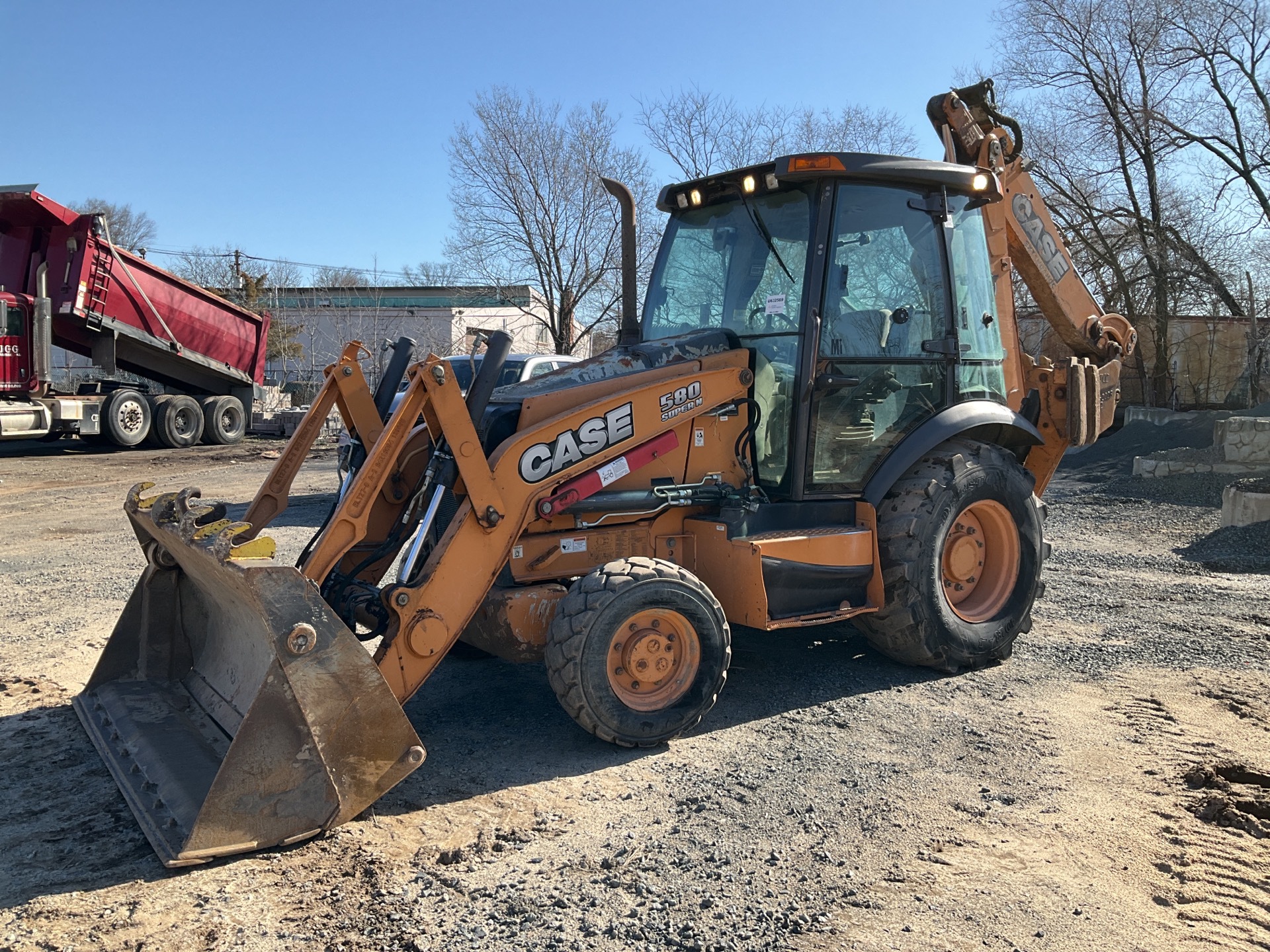 2012 Case 580 Super N 4x4 Backhoe Loader