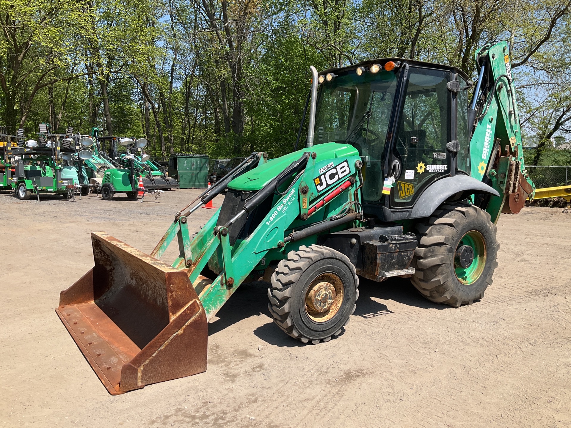2015 JCB 3CX 4x4 Backhoe Loader