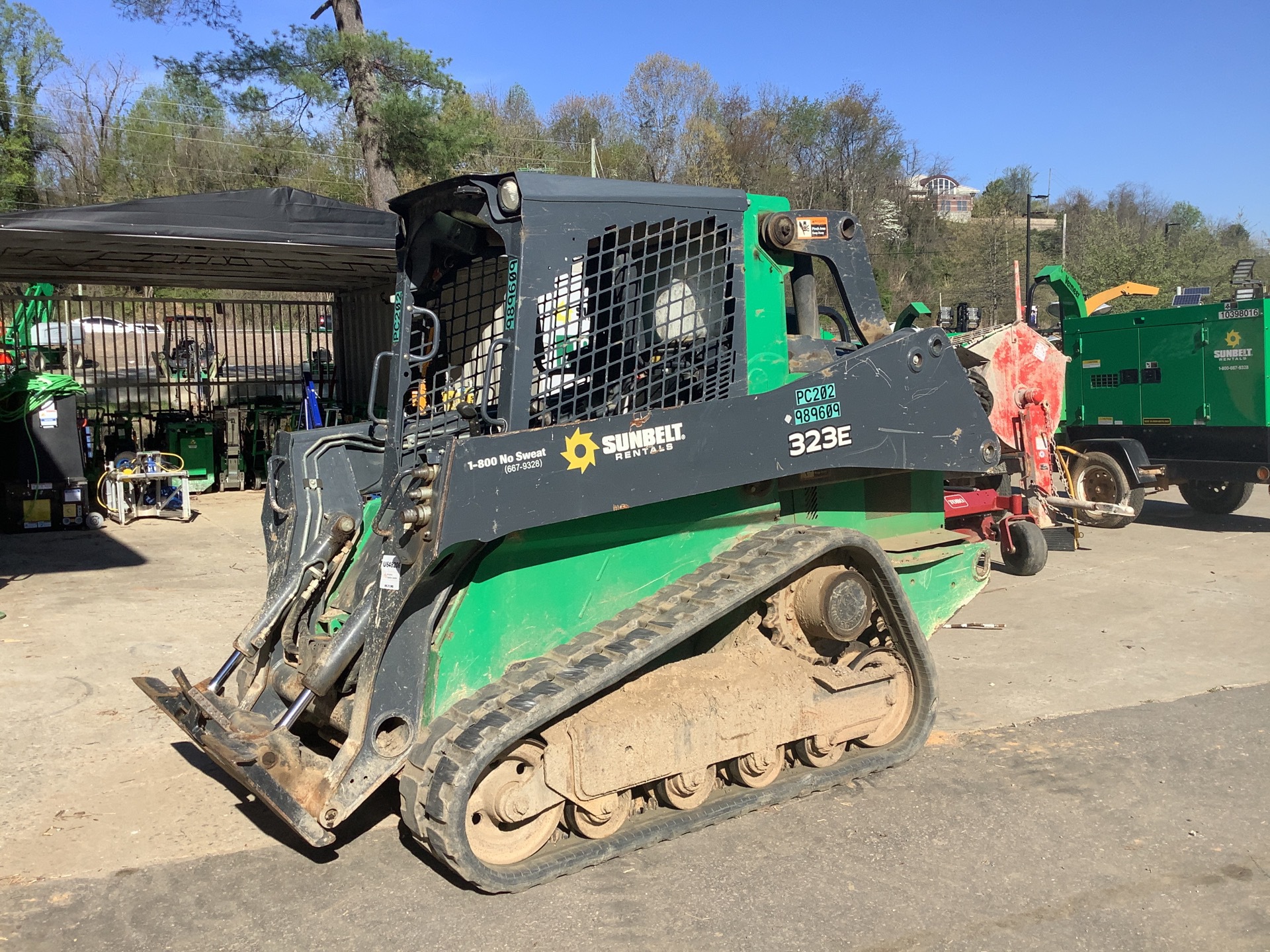 2017 John Deere 323E Compact Track Loader