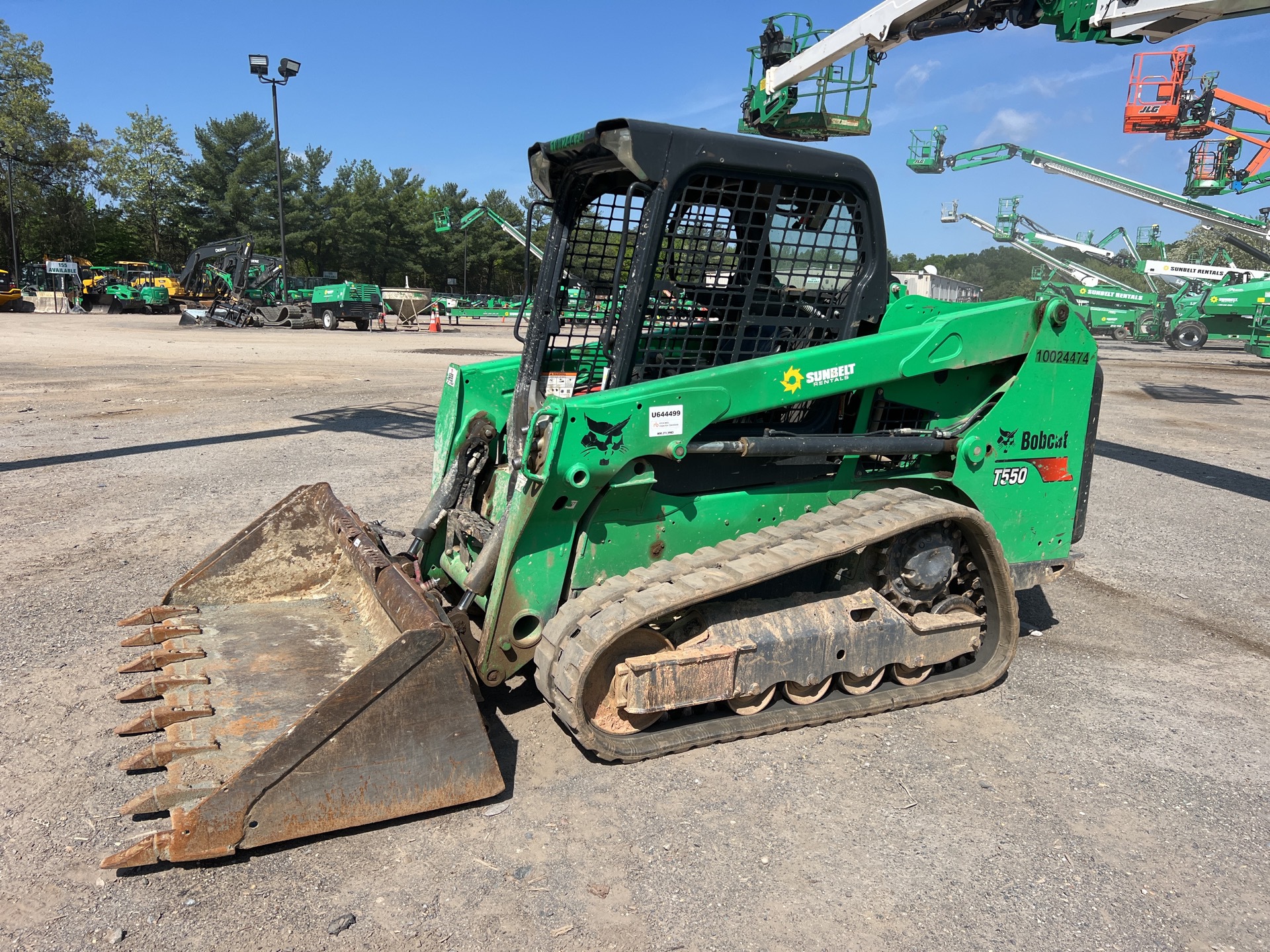 2018 Bobcat T550 Compact Track Loader