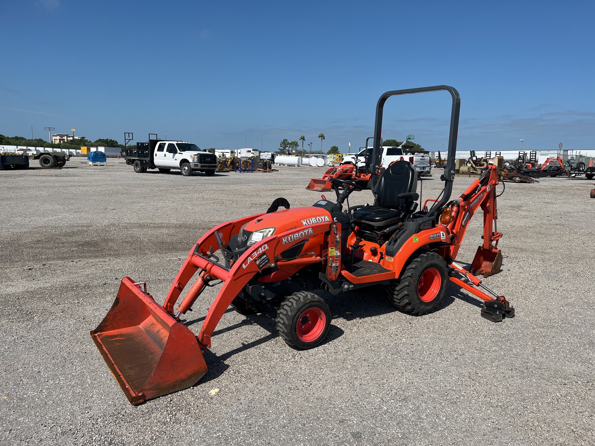 2019 Kubota BX23S 4x4 Backhoe Loader