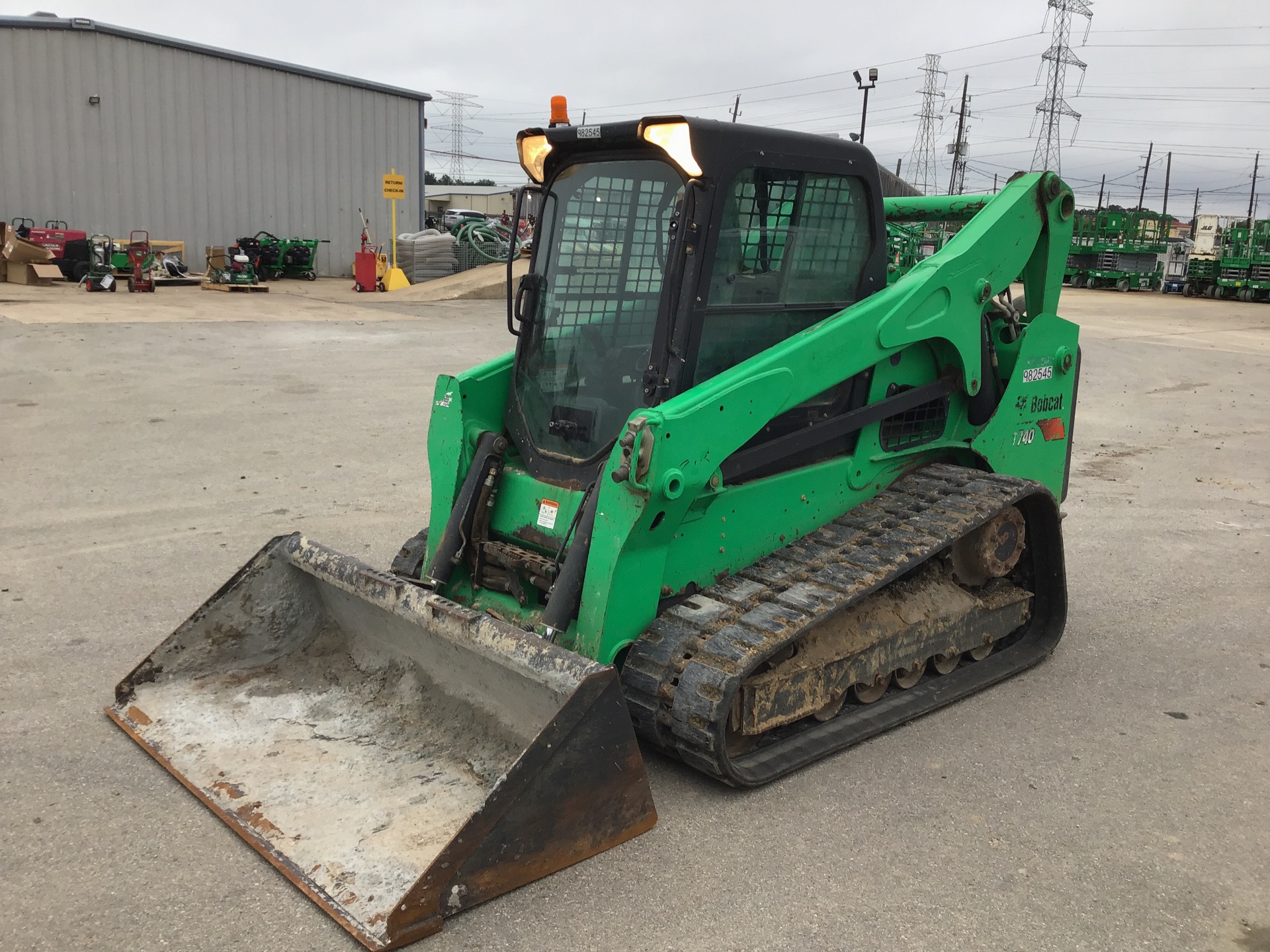 2017 Bobcat T740 Compact Track Loader