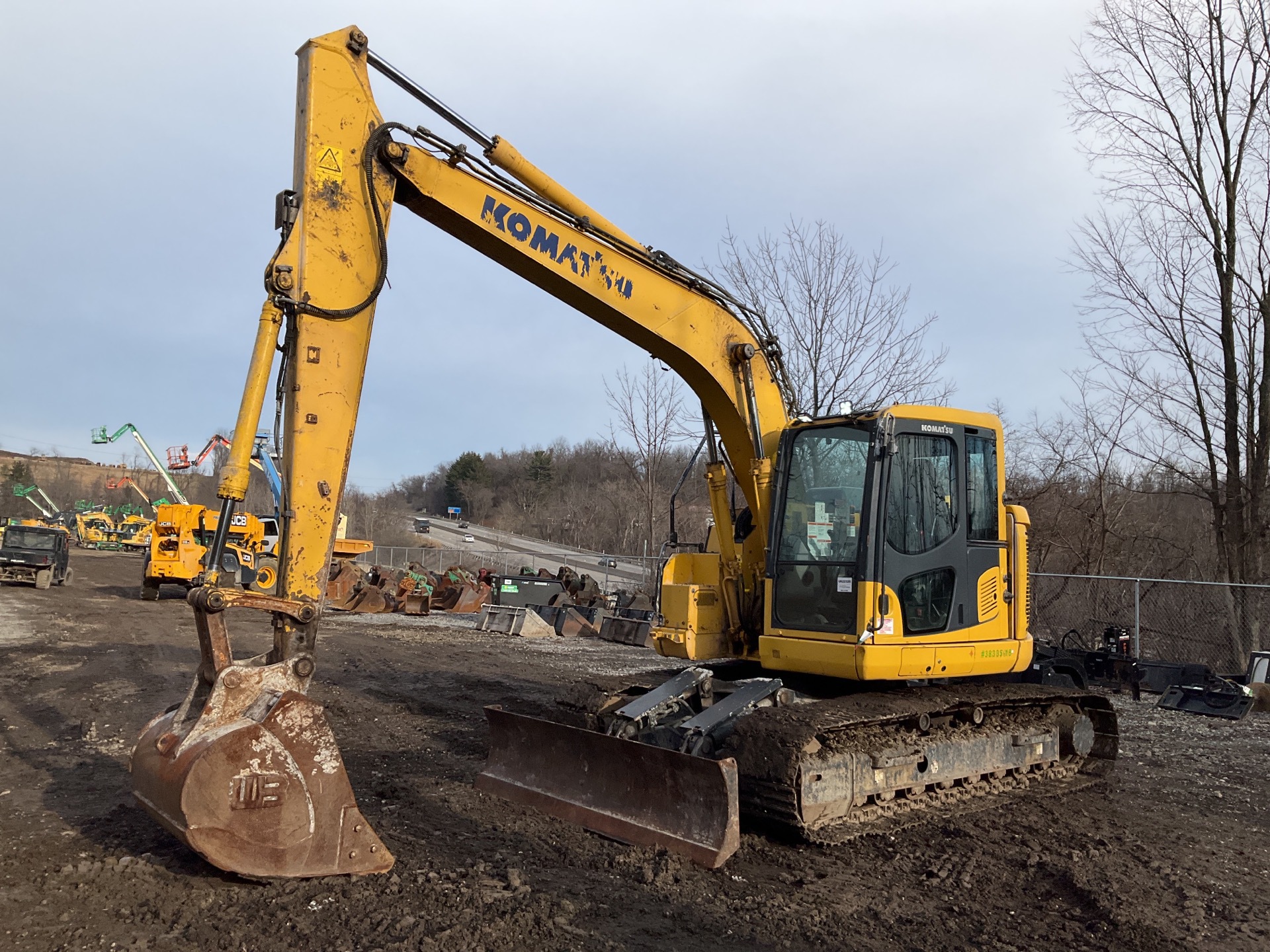 2017 Komatsu PC138USLC- 11 Tracked Excavator