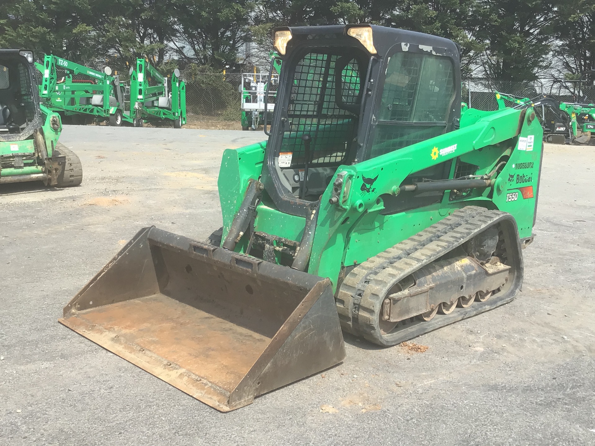 2018 Bobcat T550 Compact Track Loader