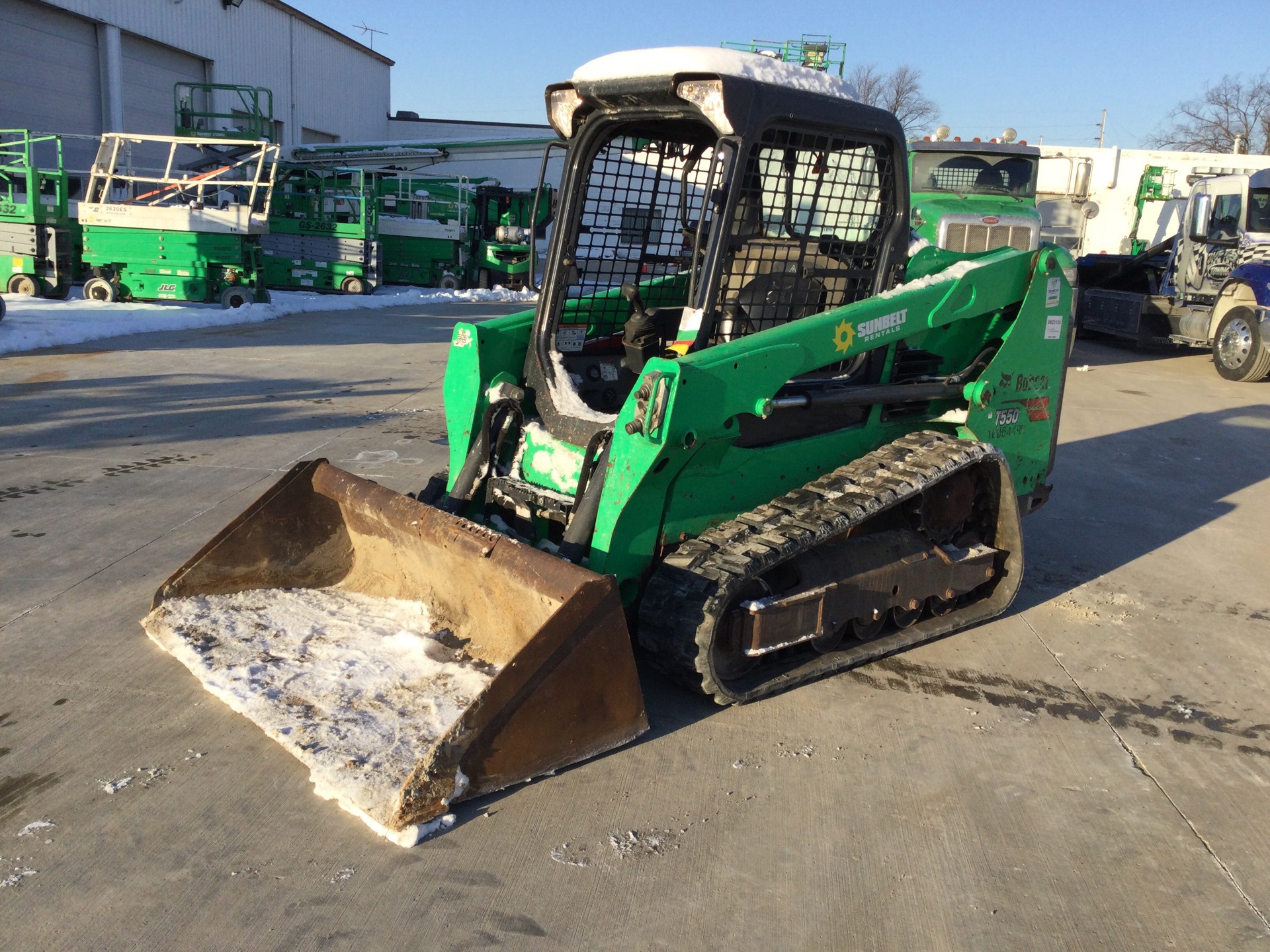 2018 Bobcat T550 Compact Track Loader