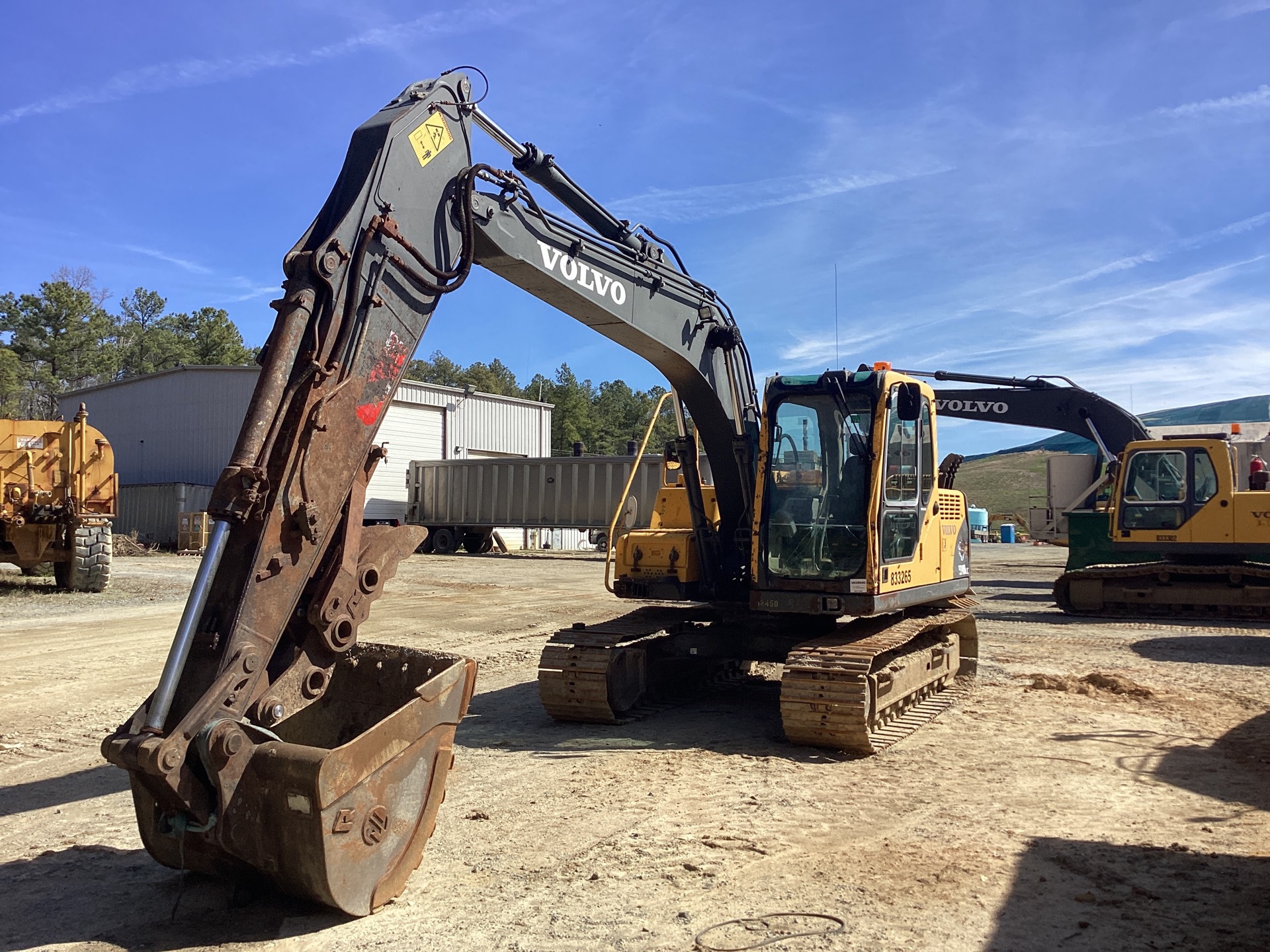 2007 Volvo EC140BLC Tracked Excavator