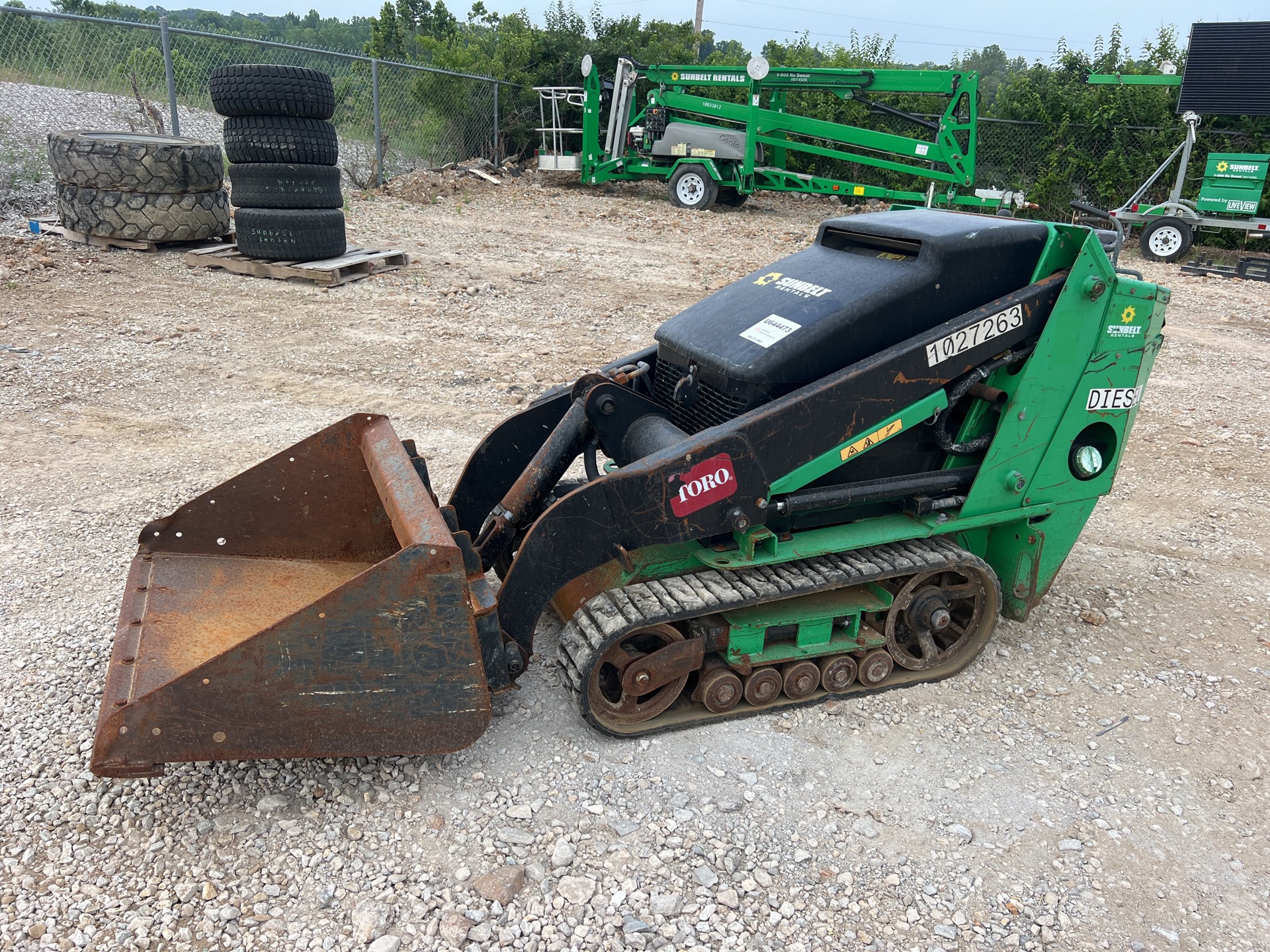 2017 Toro Dingo TX525 Mini Compact Track Loader