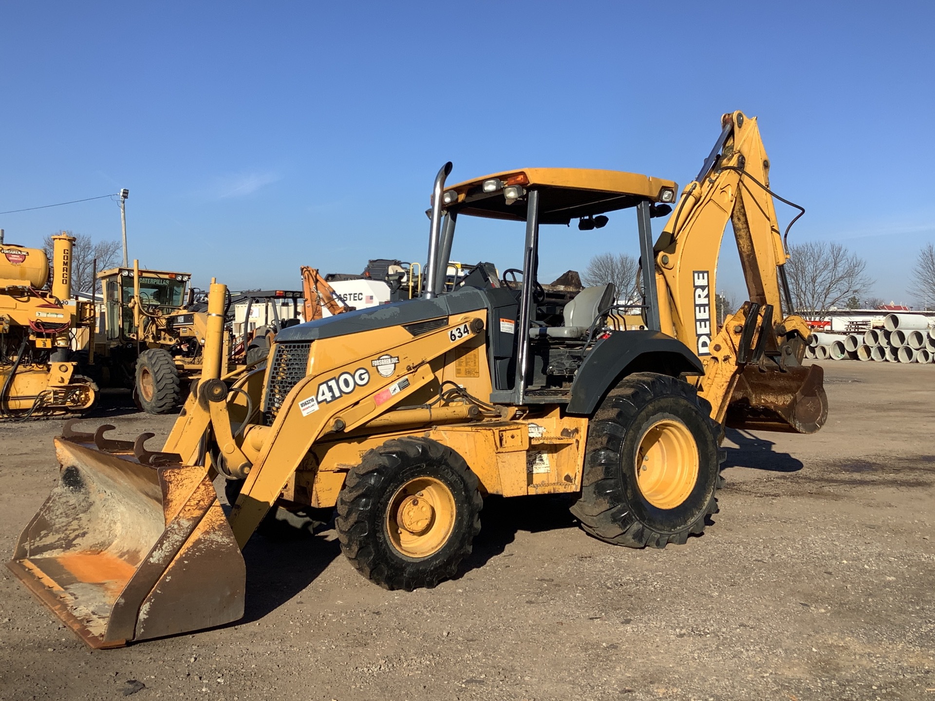 2005 John Deere 410G 4x4 Backhoe Loader