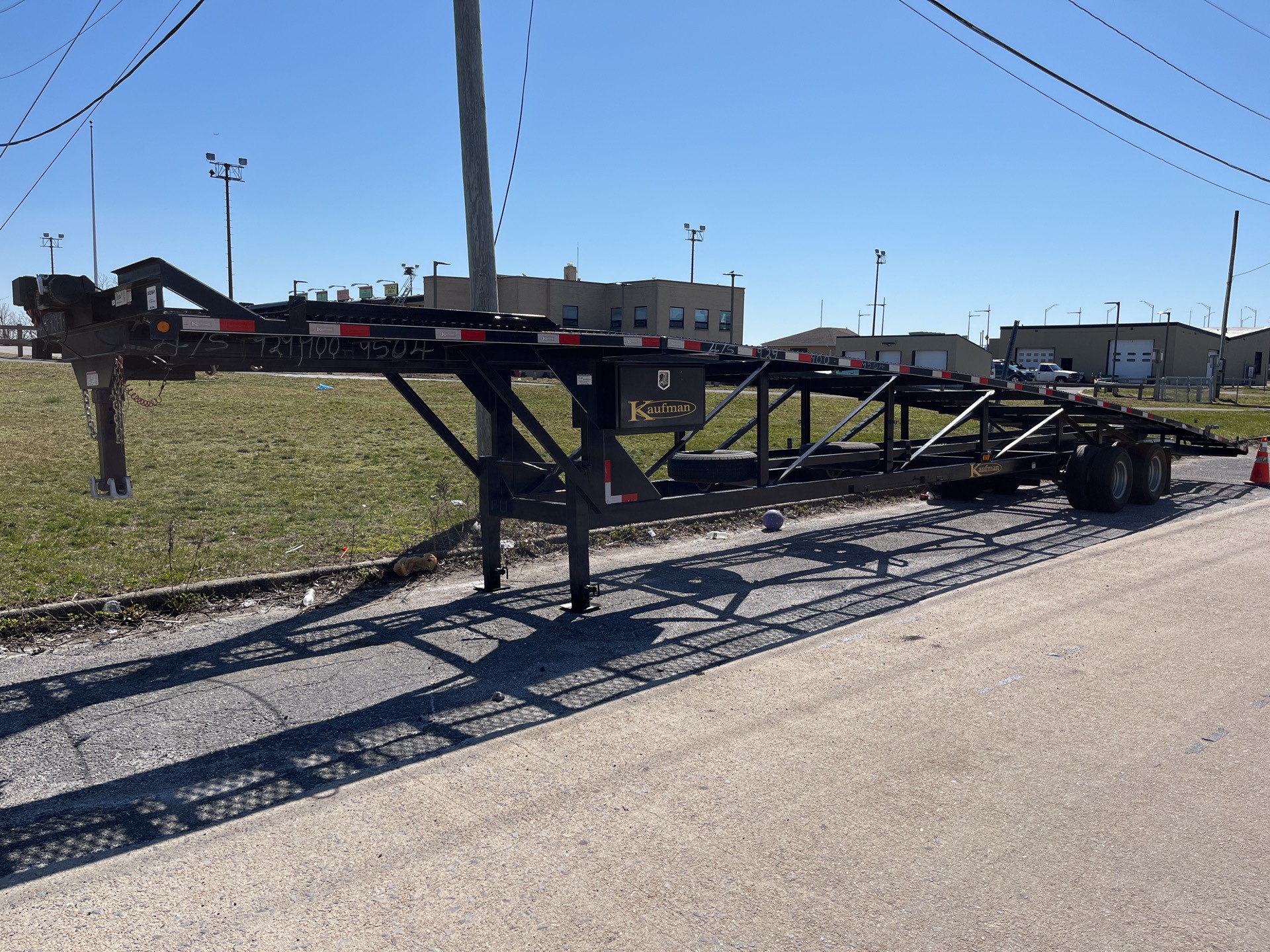 2021 Kaufman T/A Open Car Carrier Trailer